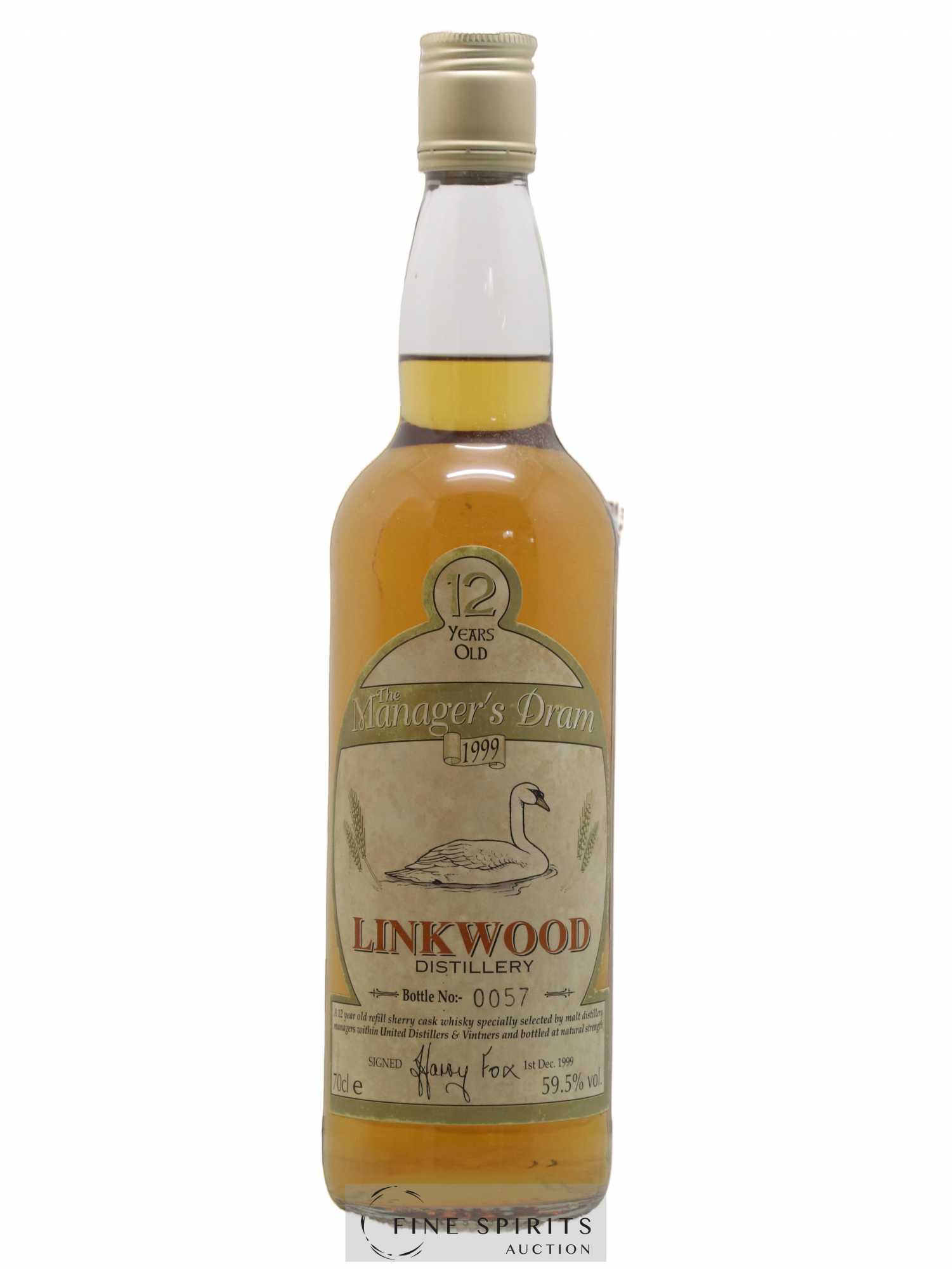 Linkwood 12 years 1999 Of. The Manager's Dram