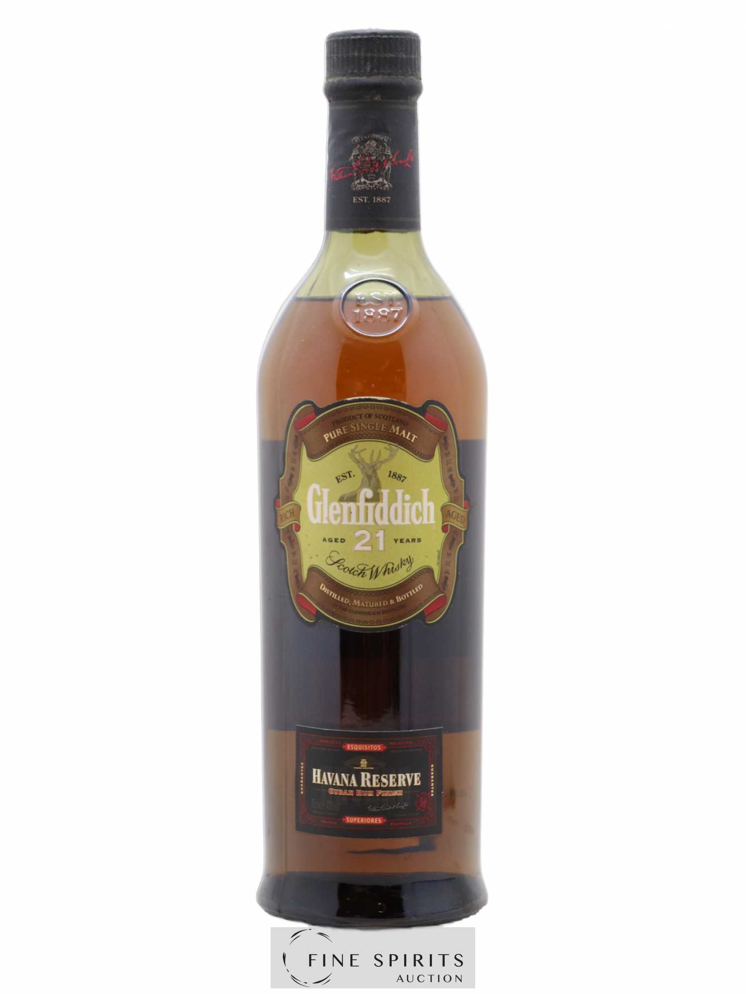 Glenfiddich 21 years Of. Havana Reserve