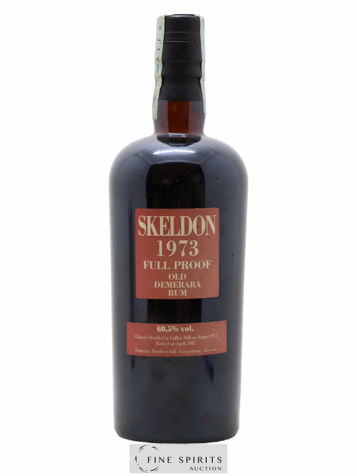 Skeldon 32 years 1973 Velier Full Proof Barrels SWR - One of 544 - bottled in 2005