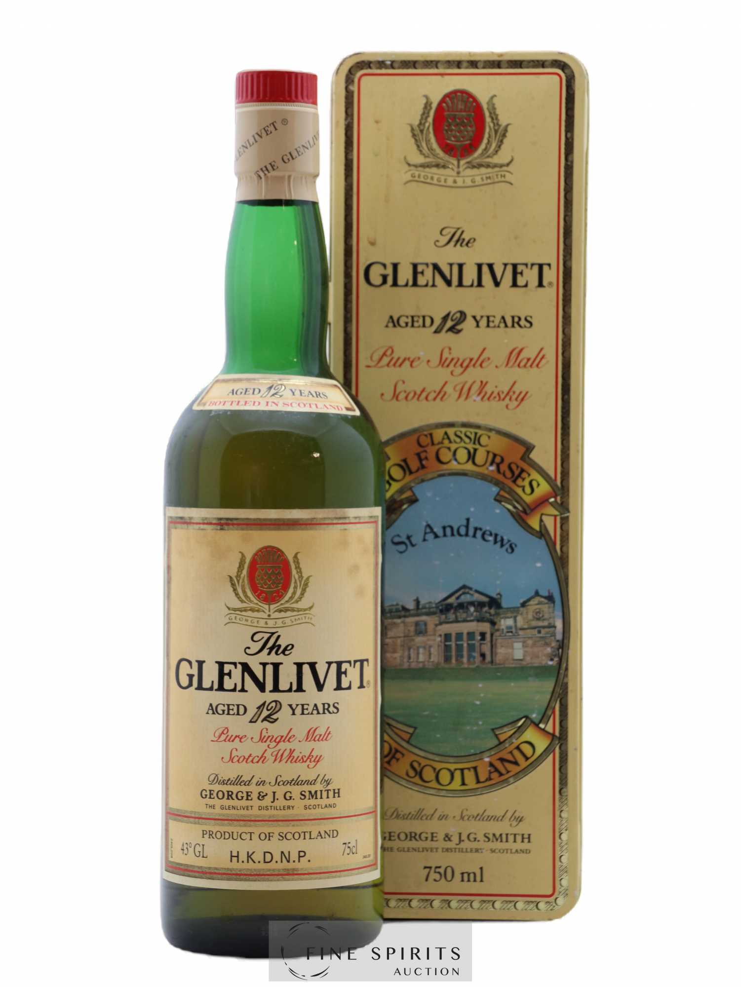 Glenlivet (The) 12 years Of. H.K.D.N.P.