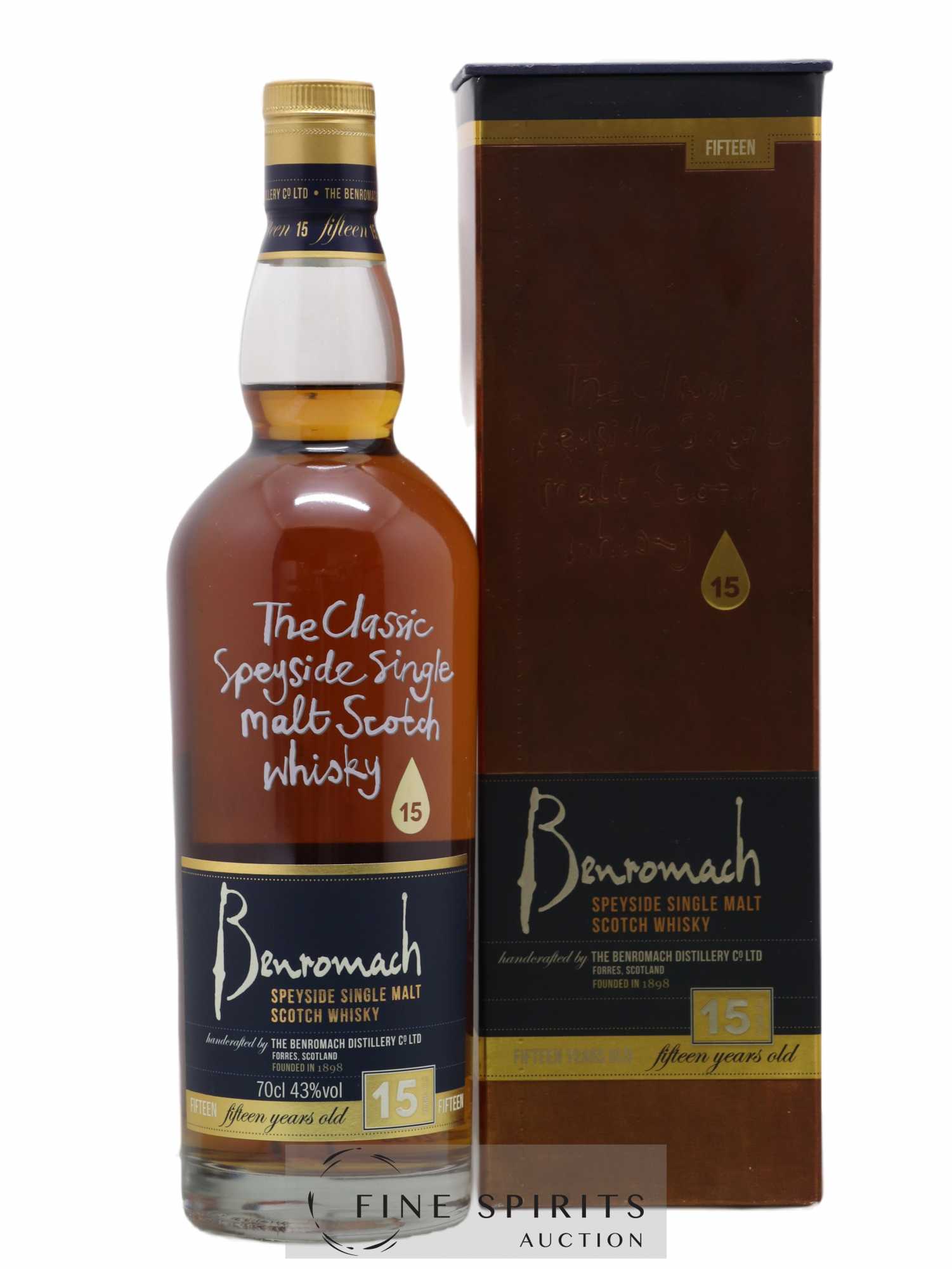 Benromach 15 years Of.