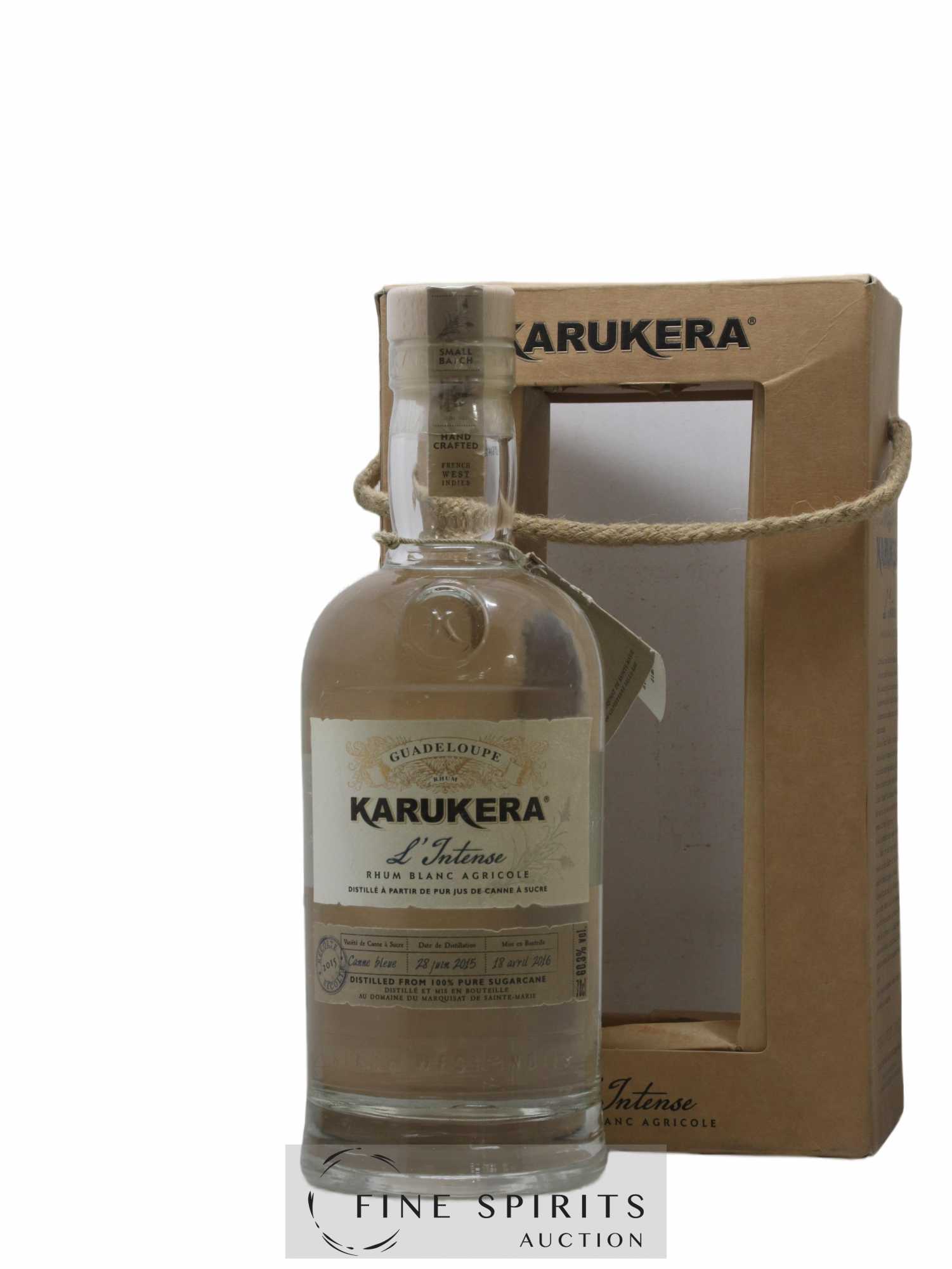 Karukera 2015 Of. L'Intense Batch n°1 - bottled 2016