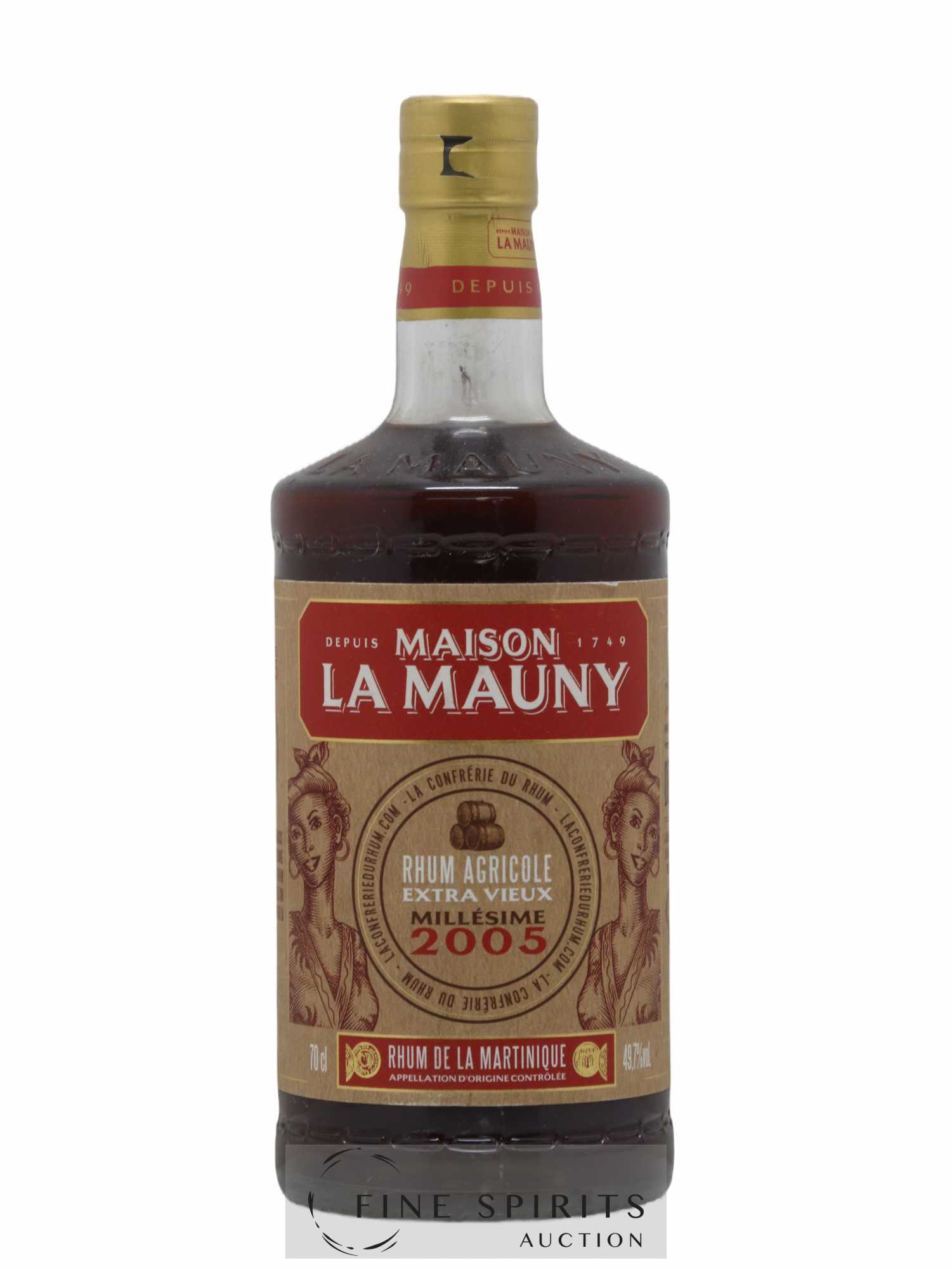 La Mauny 2005 Of. One of 1000 La Confrérie du Rhum