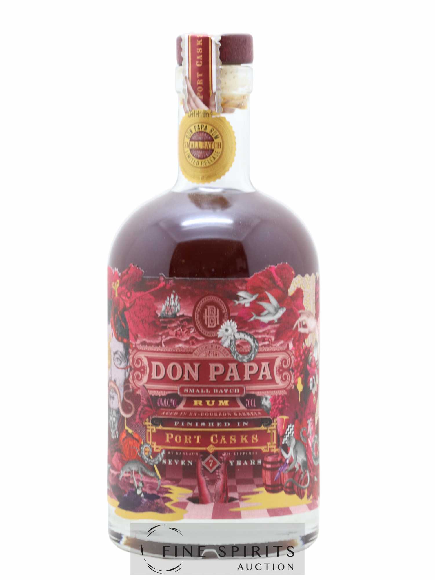 Don Papa 7 years Of. Port Cask Finish Small Batch