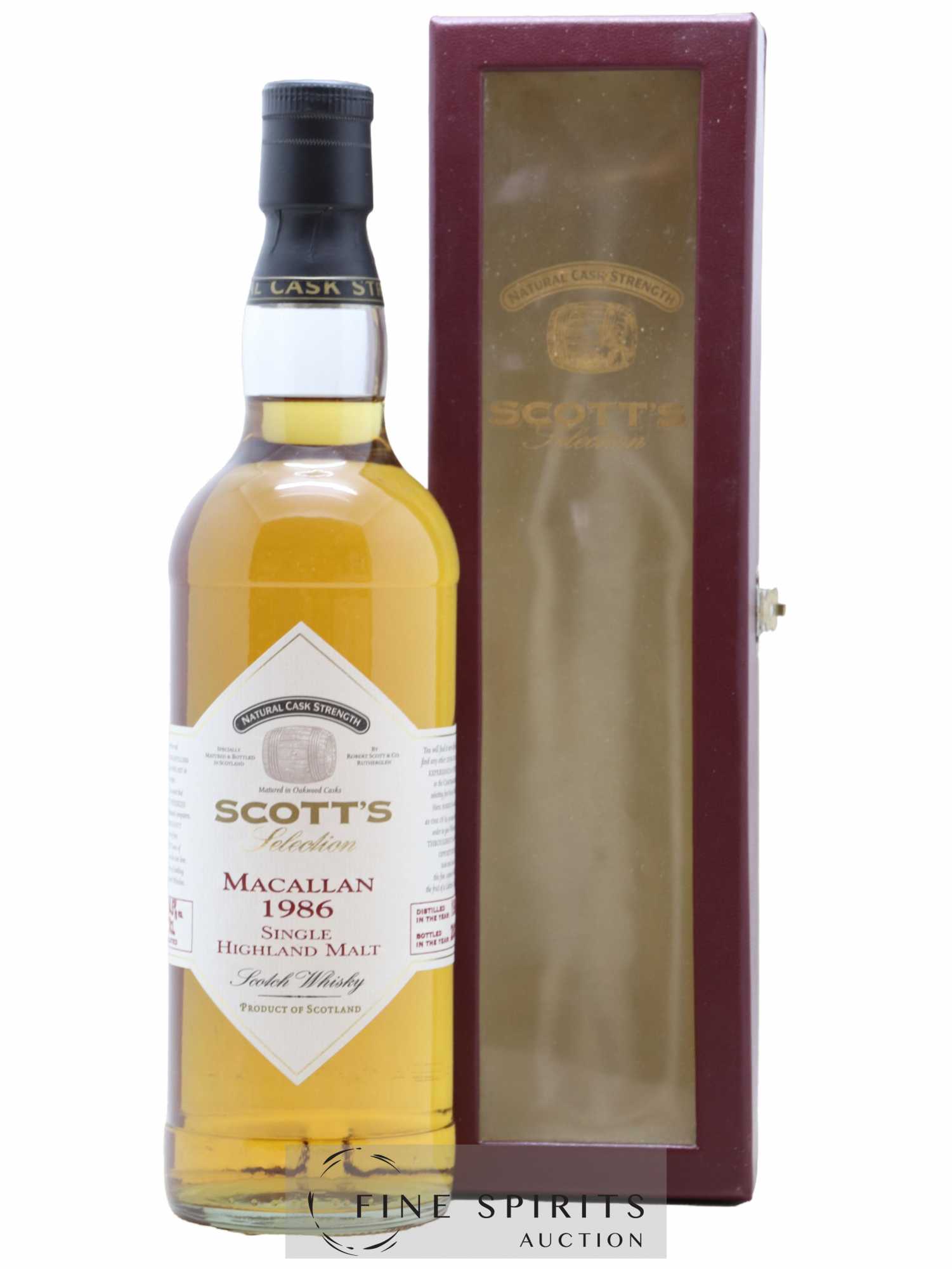 Macallan (The) 1986 Scott's Selection bottled 2007