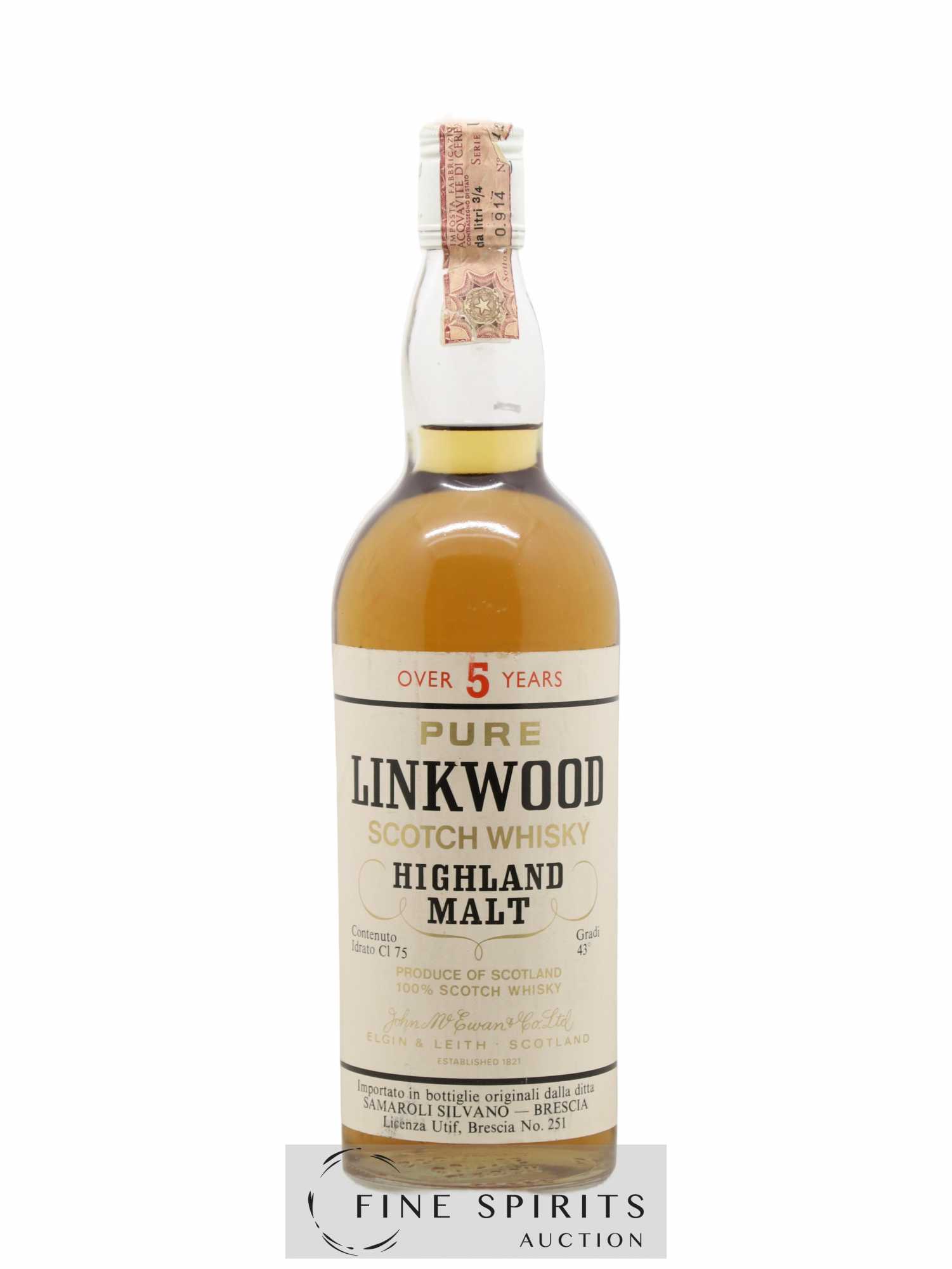 Linkwood 5 years Of. Samaroli Import