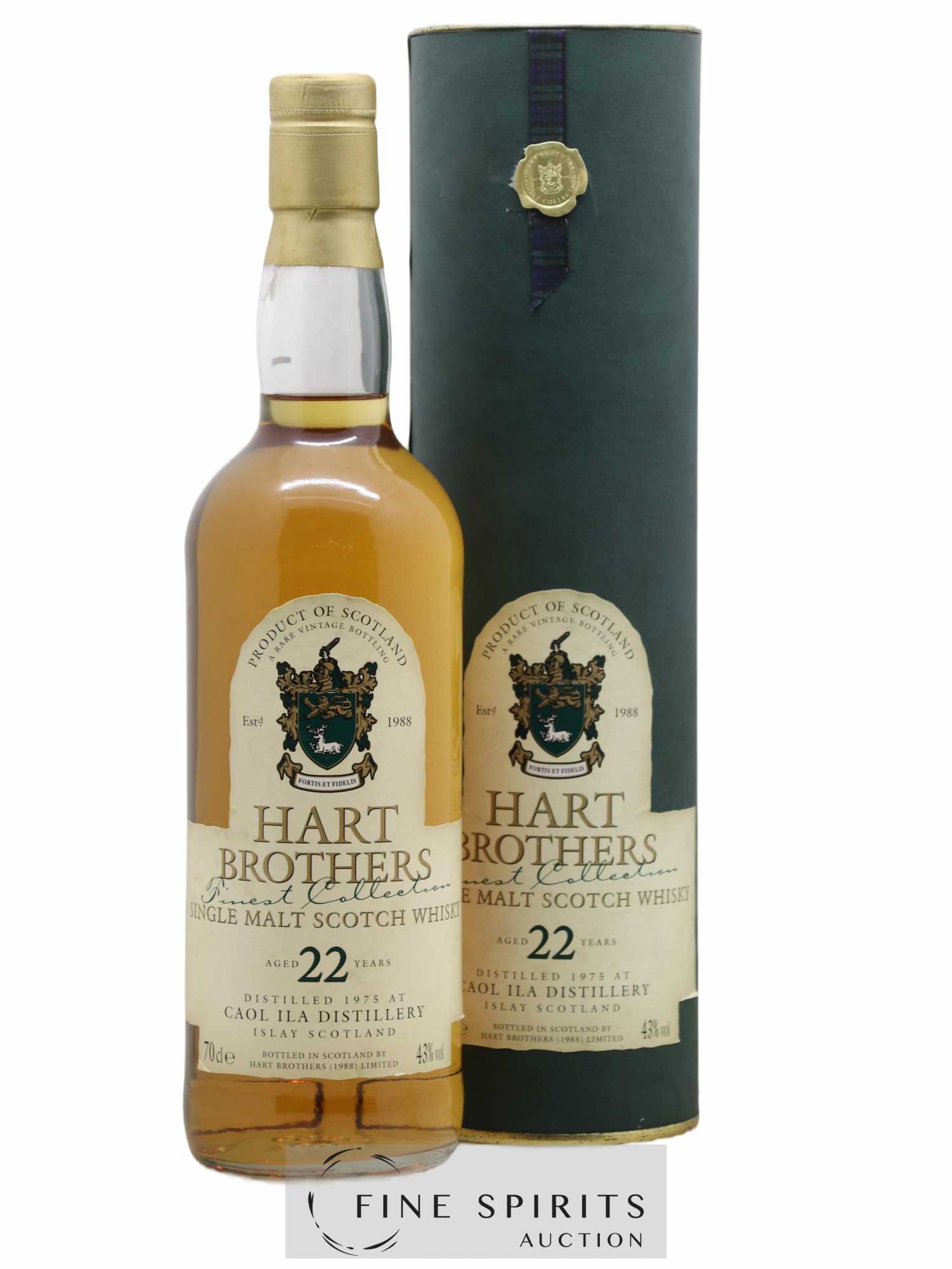 Caol Ila 22 years 1975 Hart Brothers Rare Vintage Bottling Finest Collection