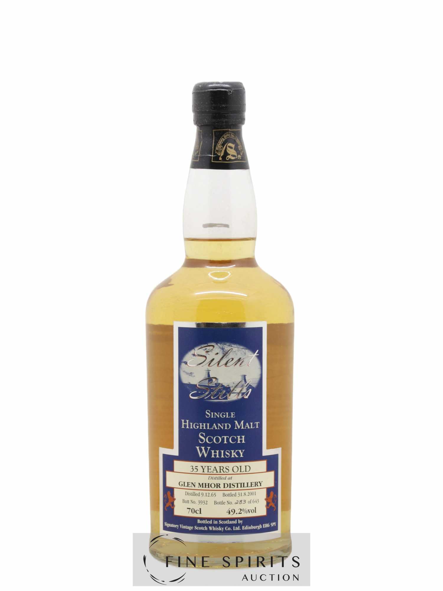 Glen Mhor 35 years 1965 Signatory Vintage Silent Stills Butt n°3932 - One of 643 - bottled 2001