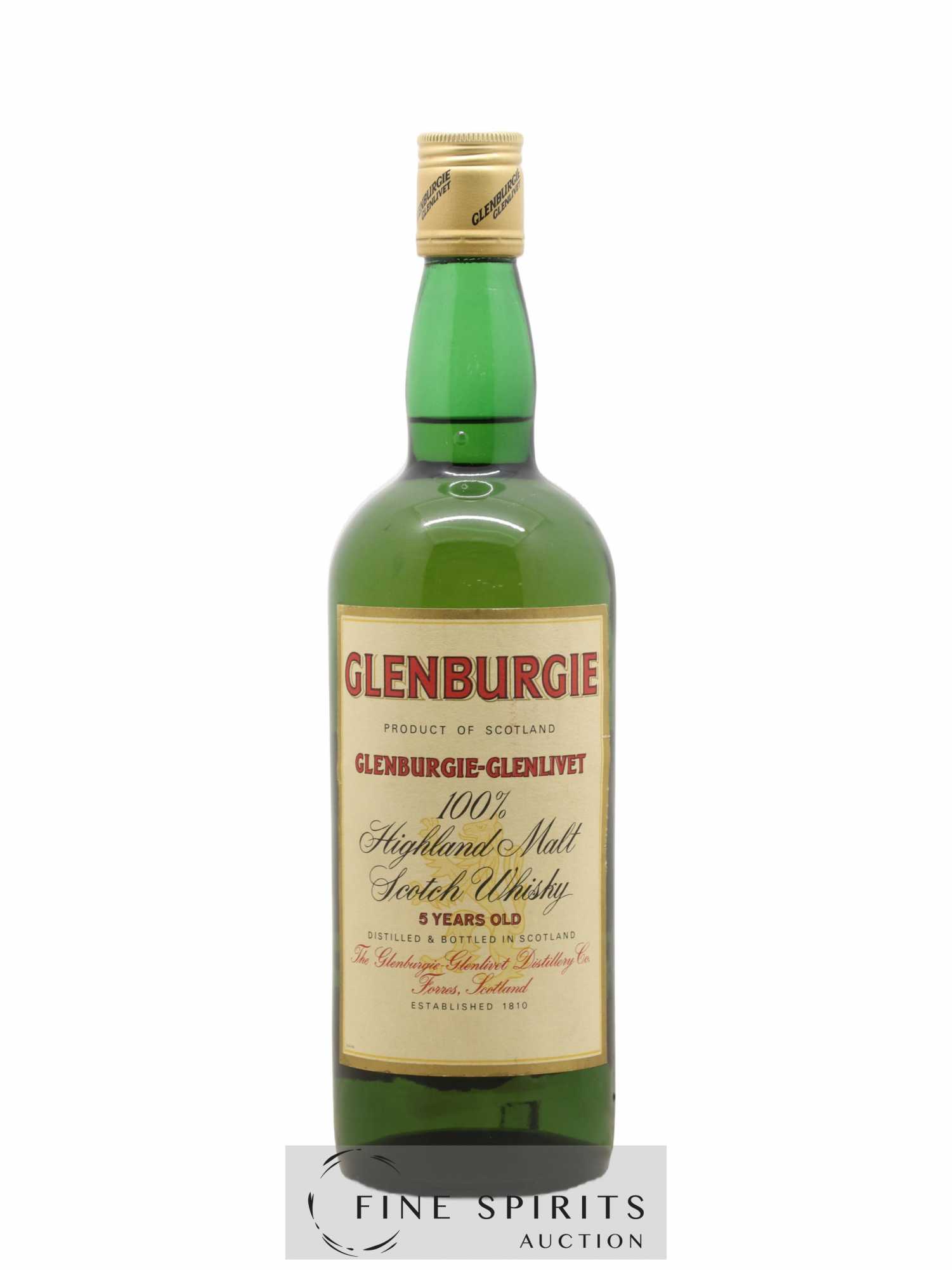 Glenburgie 5 years Of. Glenlivet 100% Malt Whisky