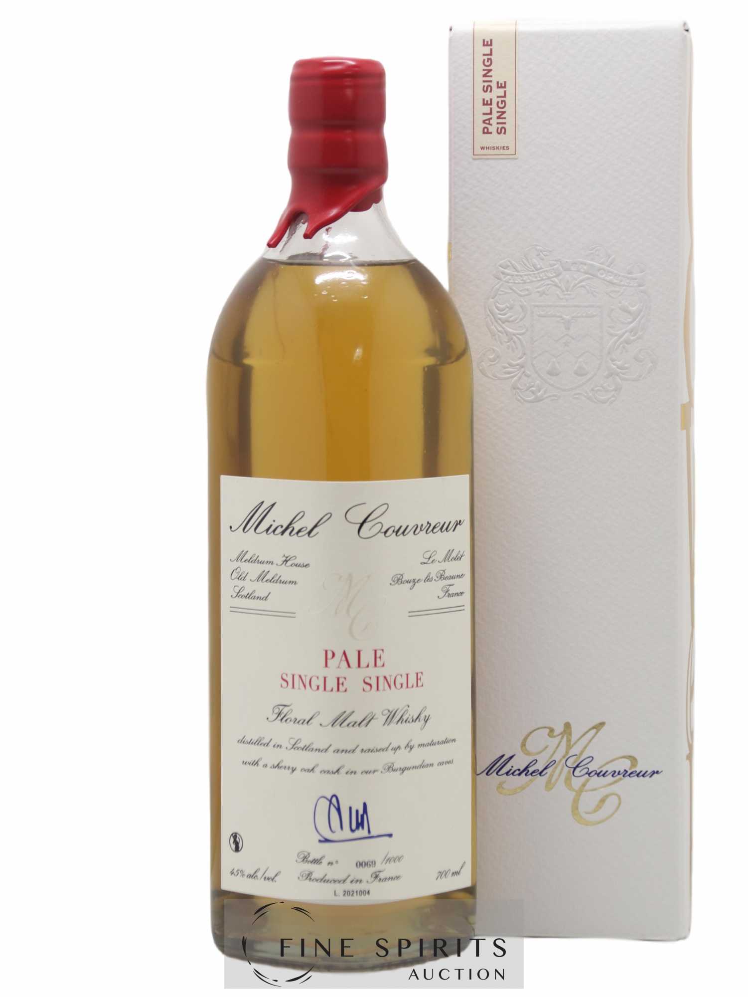 Michel Couvreur Of. Pale Single Single Sherry Casks matured - One of 1000