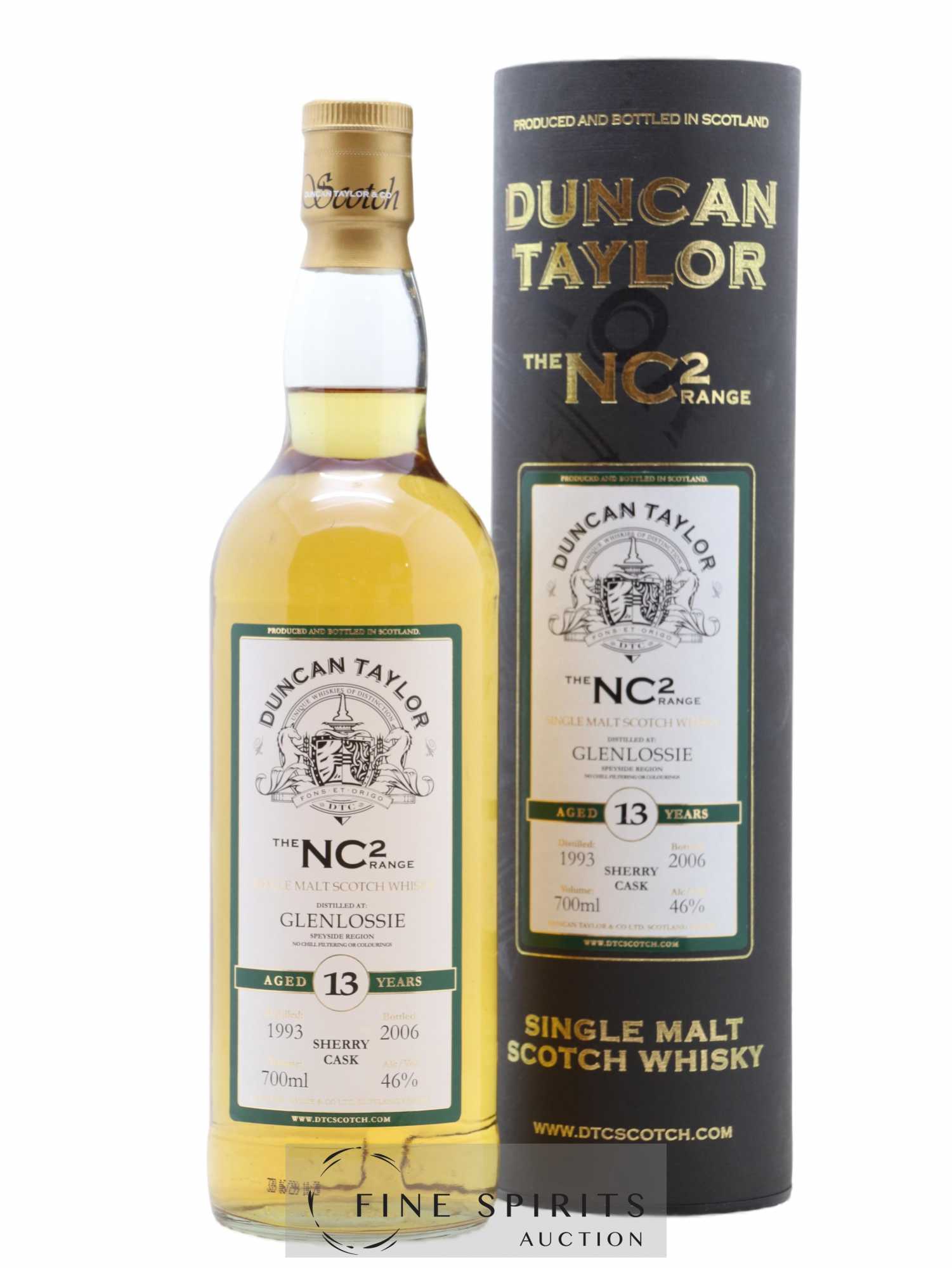 Glenlossie 13 years 1993 Duncan Taylor The NC2 Range Sherry Cask - bottled 2006