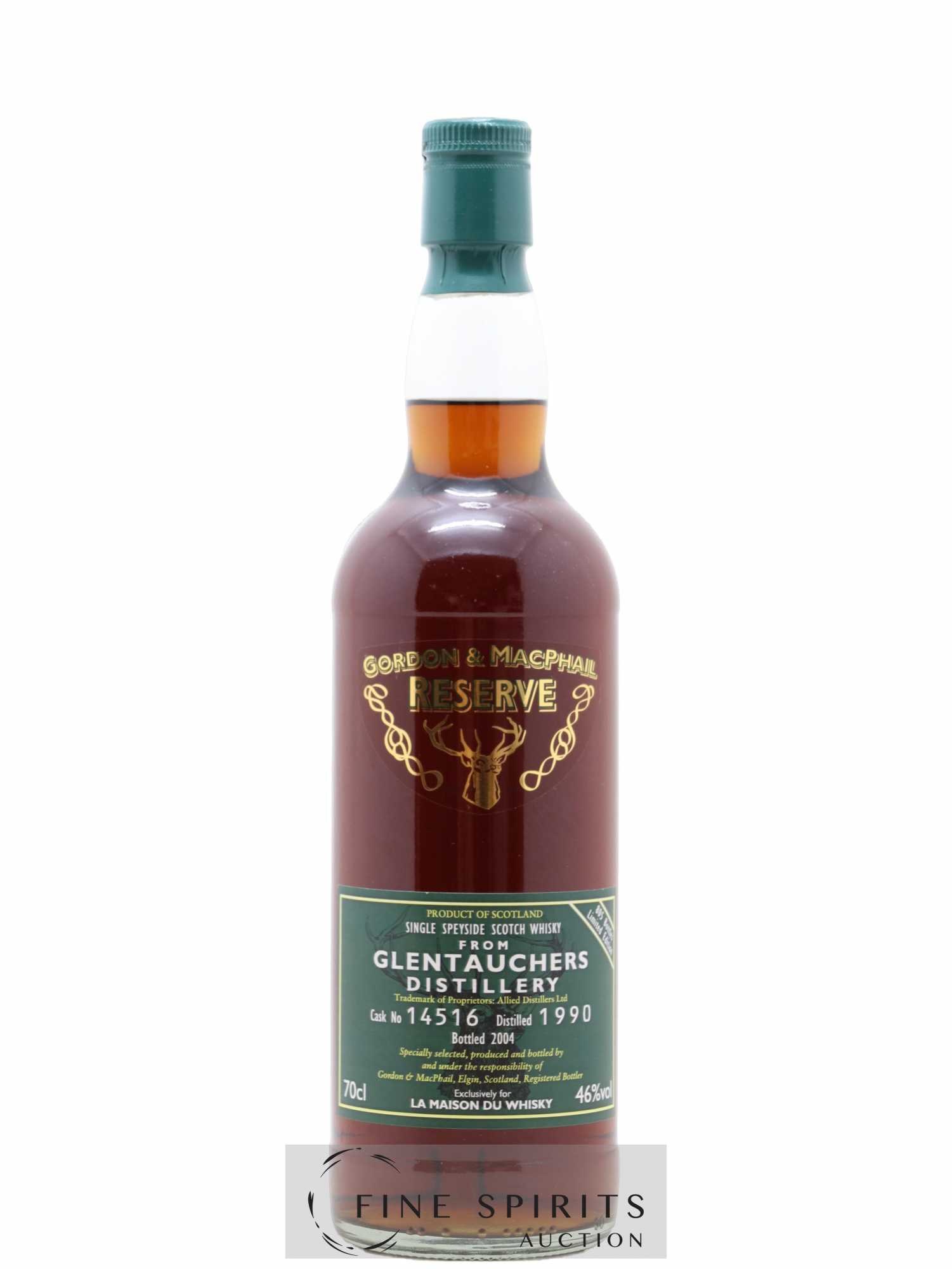 Glentauchers 1990 Gordon & Macphail Reserve Cask n°14516 - One of 805 - bottled 2004 LMDW Limited Edition