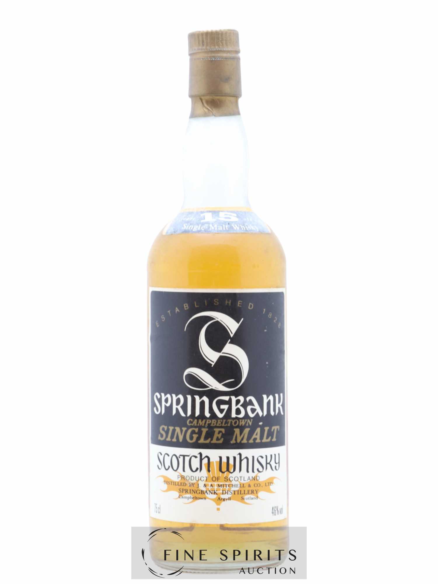 Springbank 15 years Of. Black Label