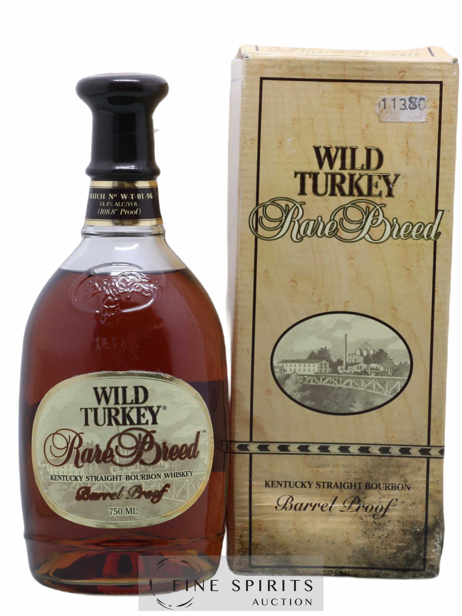 Wild Turkey Of. Rare Breed Batch n°WT0196 Barrel Proof