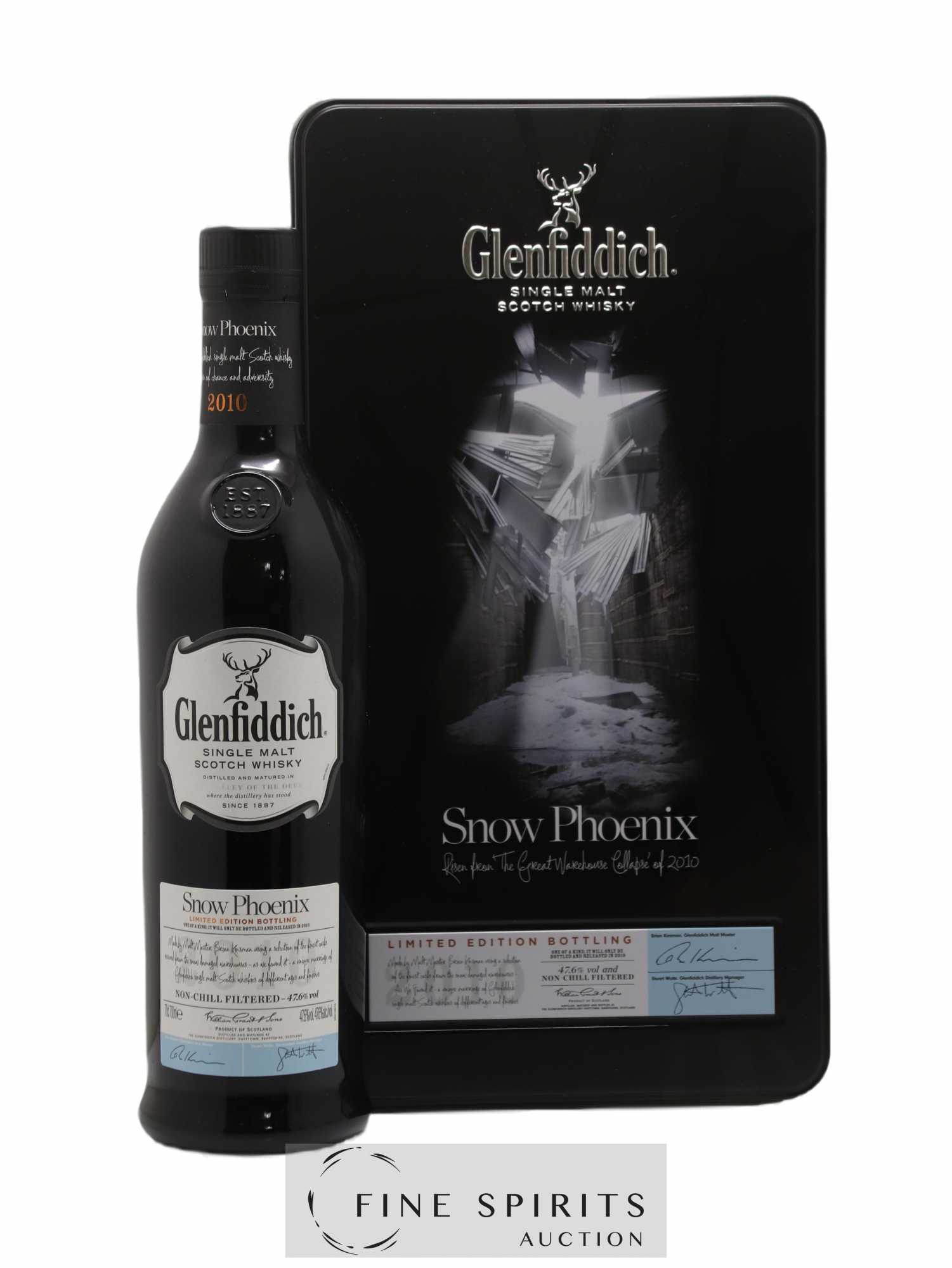 Glenfiddich Of. Snow Phoenix 2010 Limited Edition