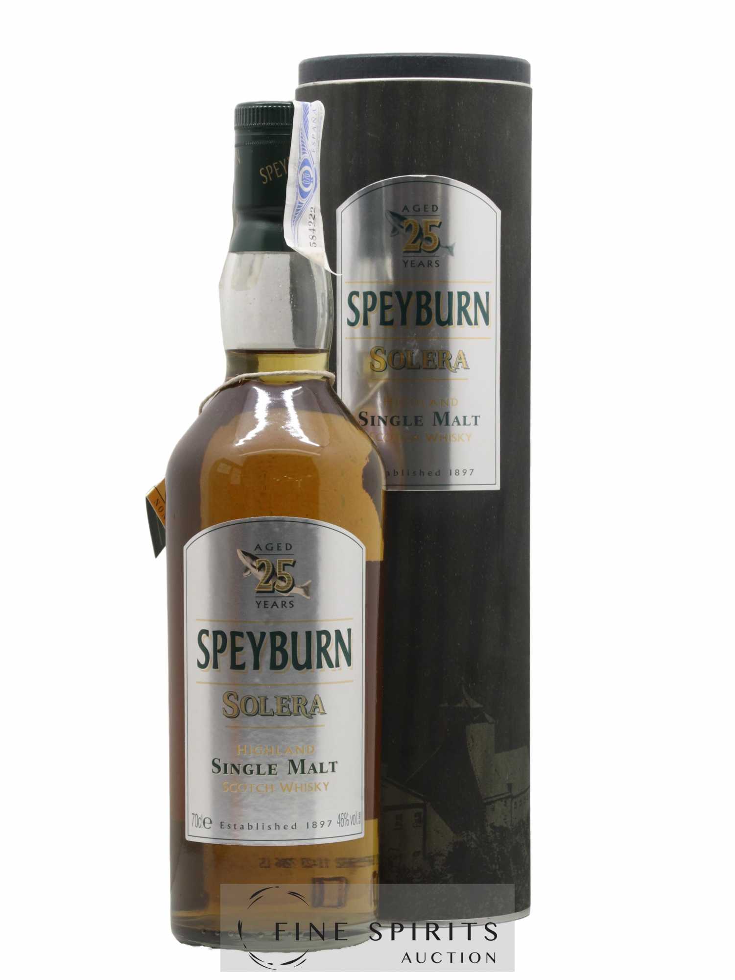 Speyburn 25 years Of. Solera