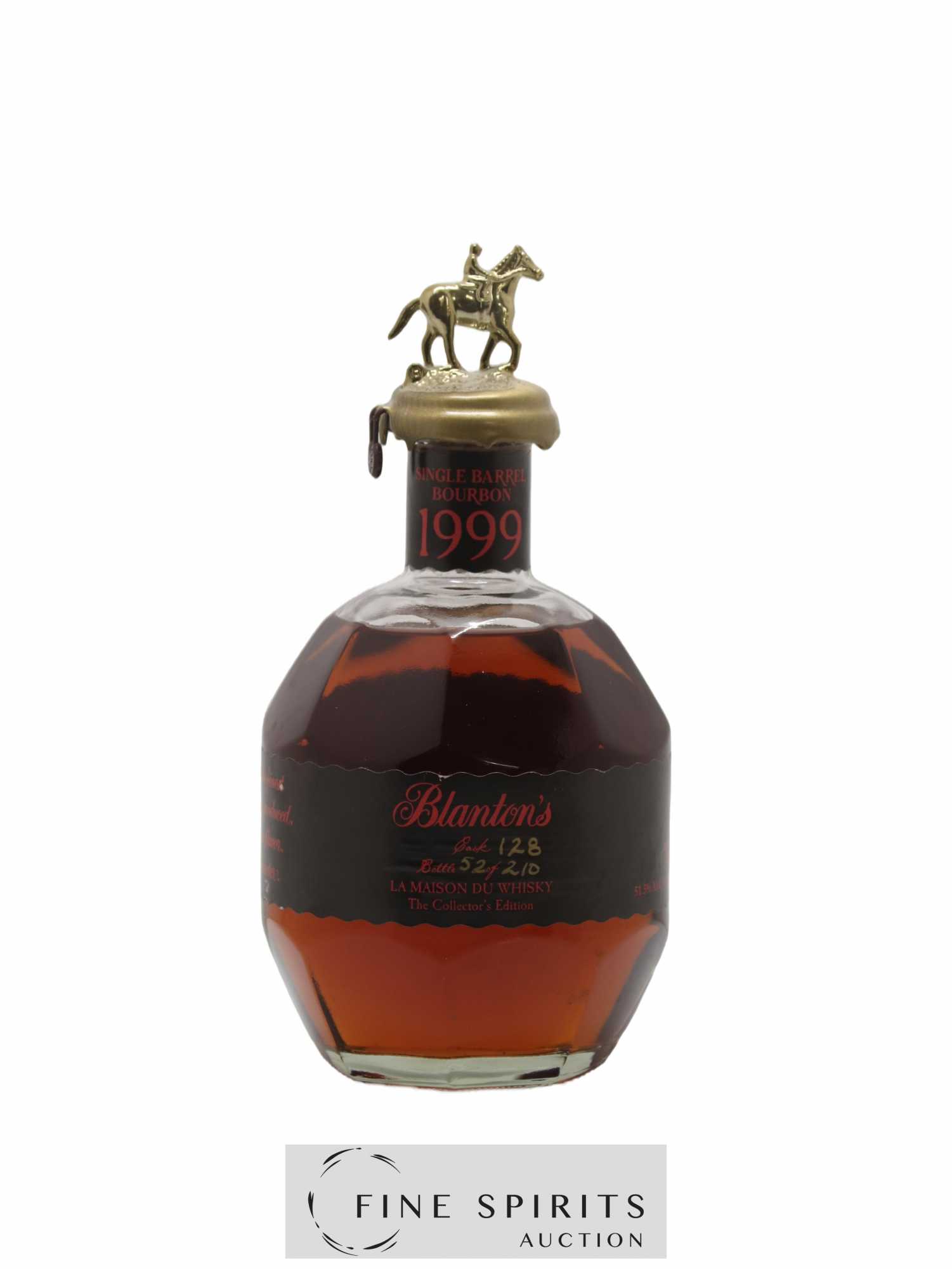 Blanton's 1999 Of. Cask n°128 - One of 210 LMDW The Collector's Edition