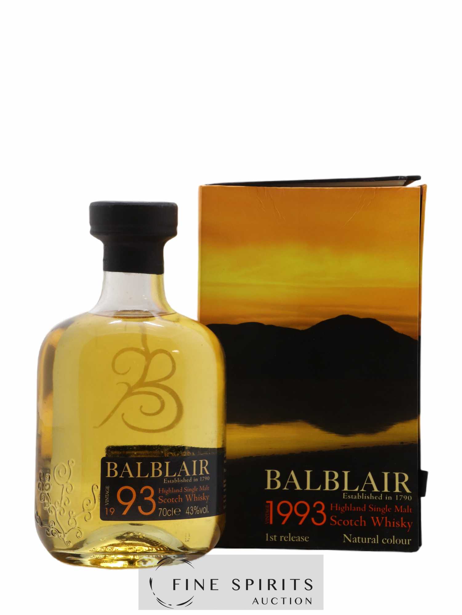 Balblair 1993 Of. 1st Release - bottled 2011 Vintage