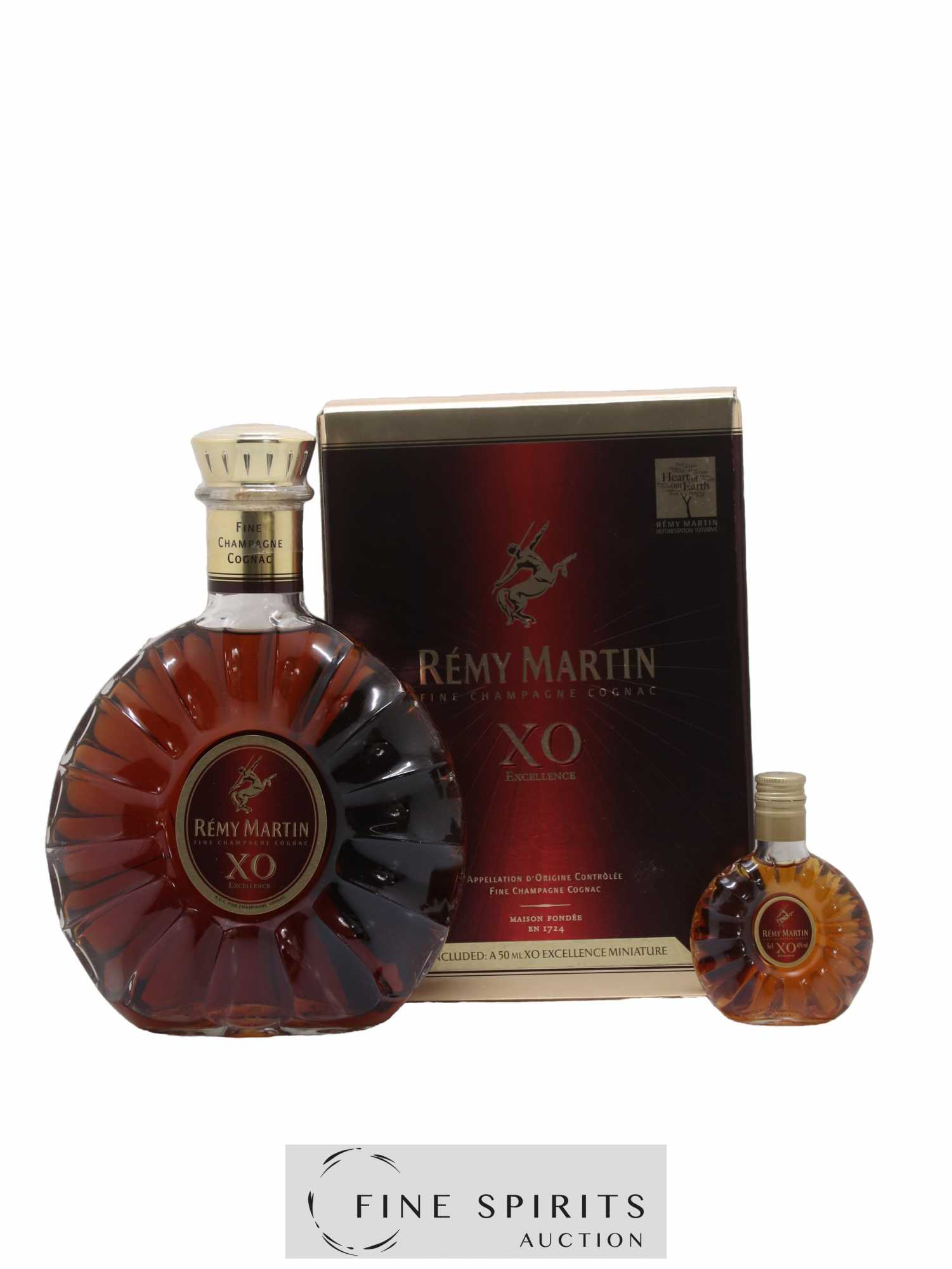 Rémy Martin Of. XO Excellence Coffret with 1 Miniature