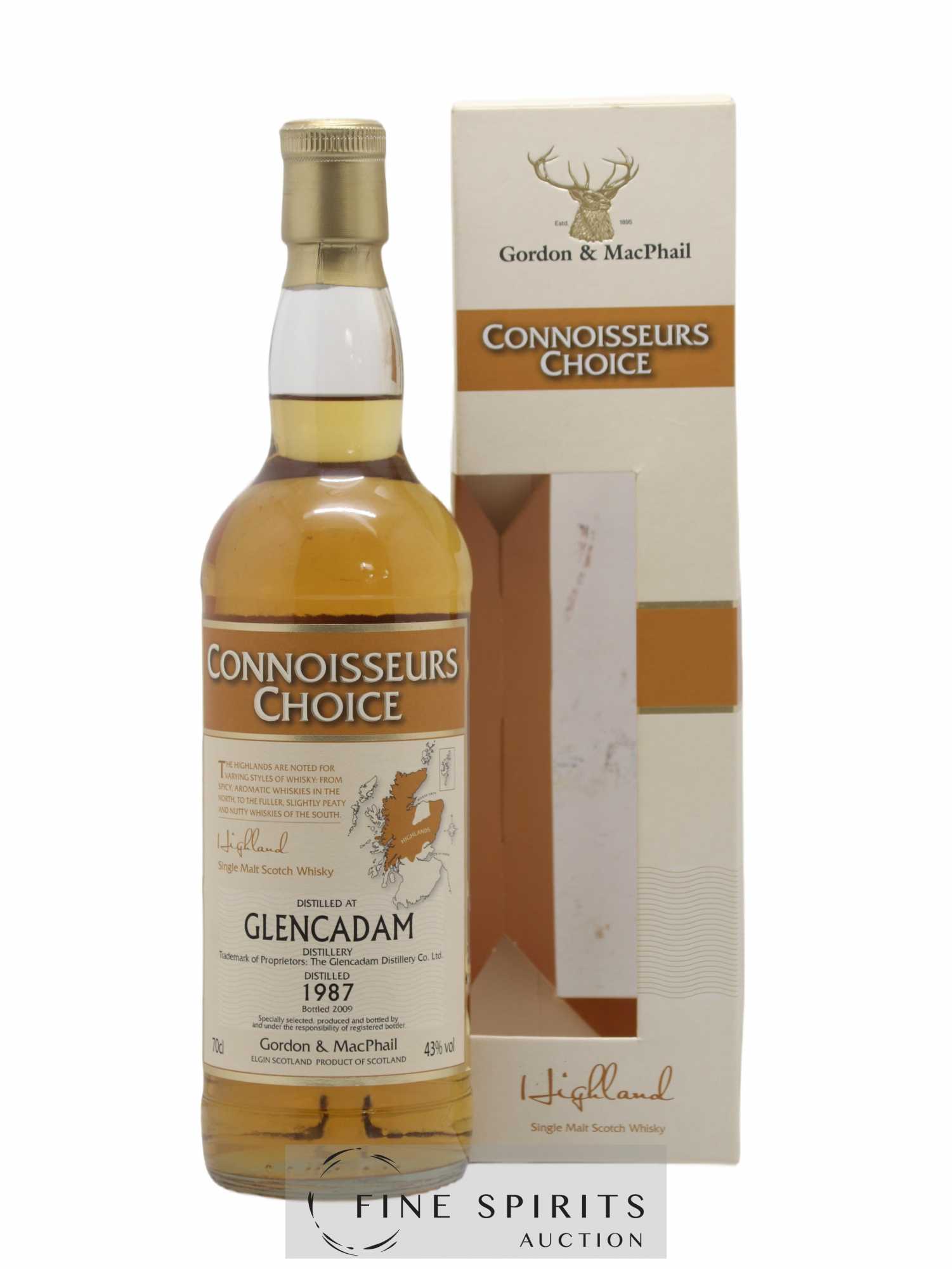 Glencadam 1987 Gordon & Macphail bottled 2009 Connoisseurs Choice