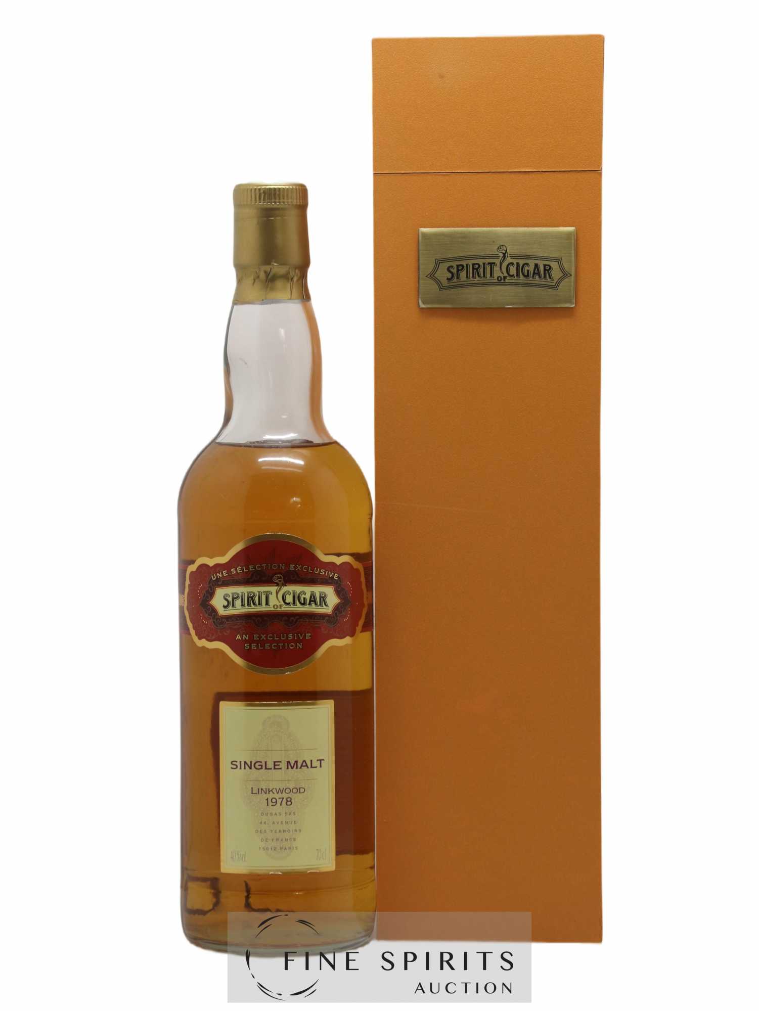 Linkwood 1978 Of. Spirit of Cigar bottled 2000 Dugas Exclusive Selection