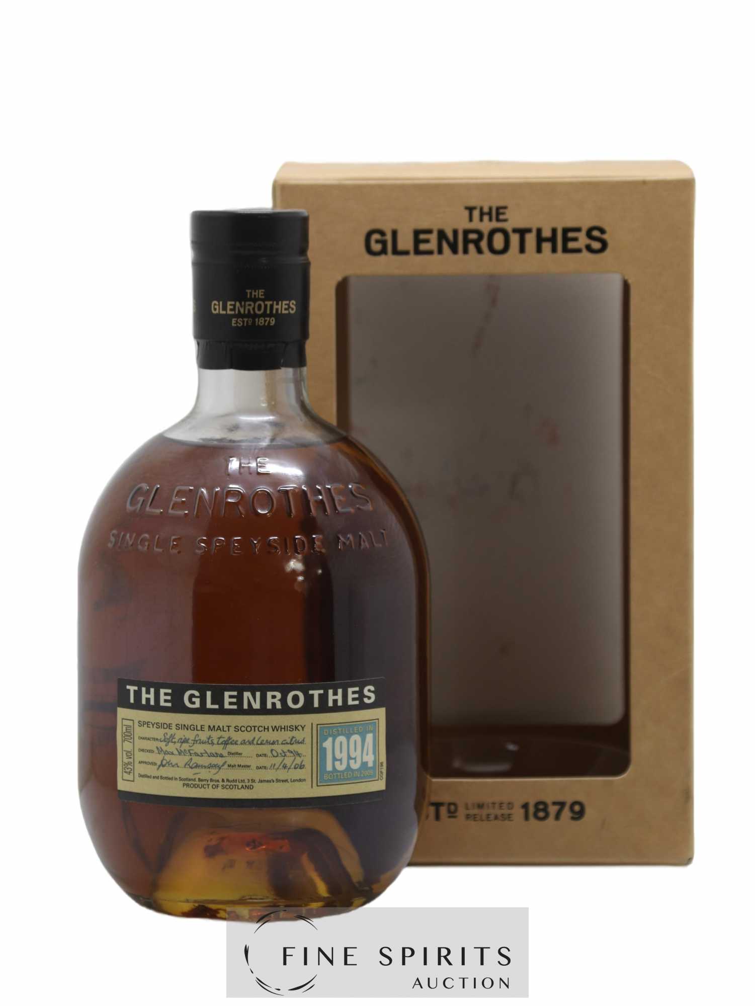 Glenrothes 1994 Of. bottled 2009