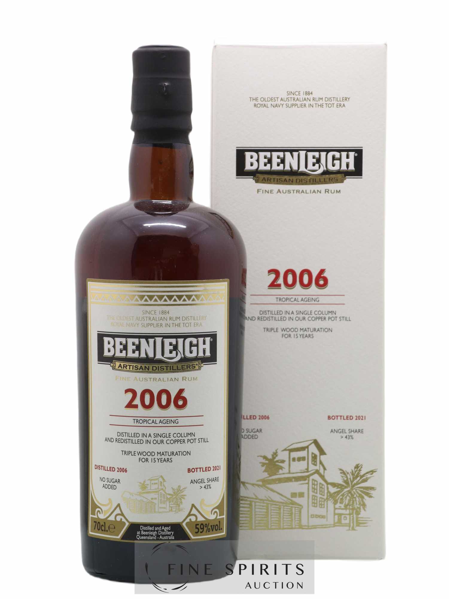 Beenleigh 15 years 2006 Of. Tropical Ageing - bottled 2021