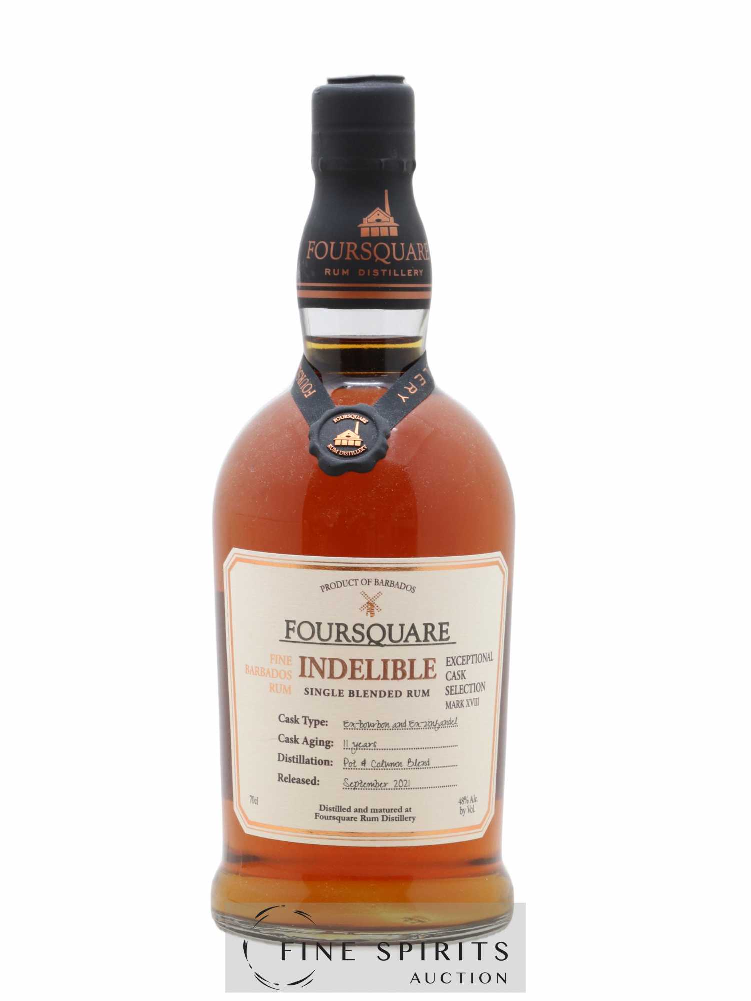 Foursquare 11 years Of. Indelible Mark XVIII - bottled 2021 Exceptional Cask Selection