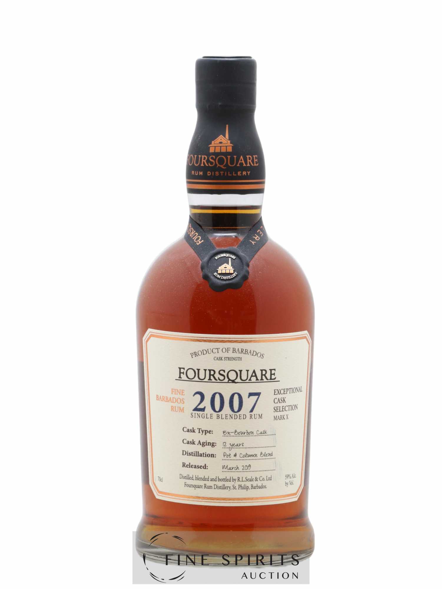 Foursquare 12 years 2007 Of. Mark X - bottled 2019 Exceptional Cask Selection