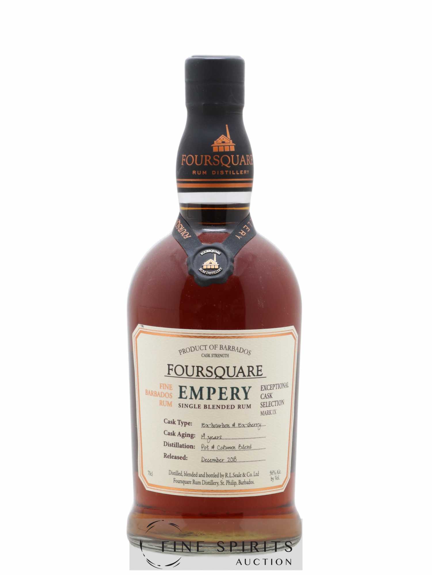 Foursquare 14 years Of. Empery Mark IX - bottled 2018 Exceptional Cask Selection