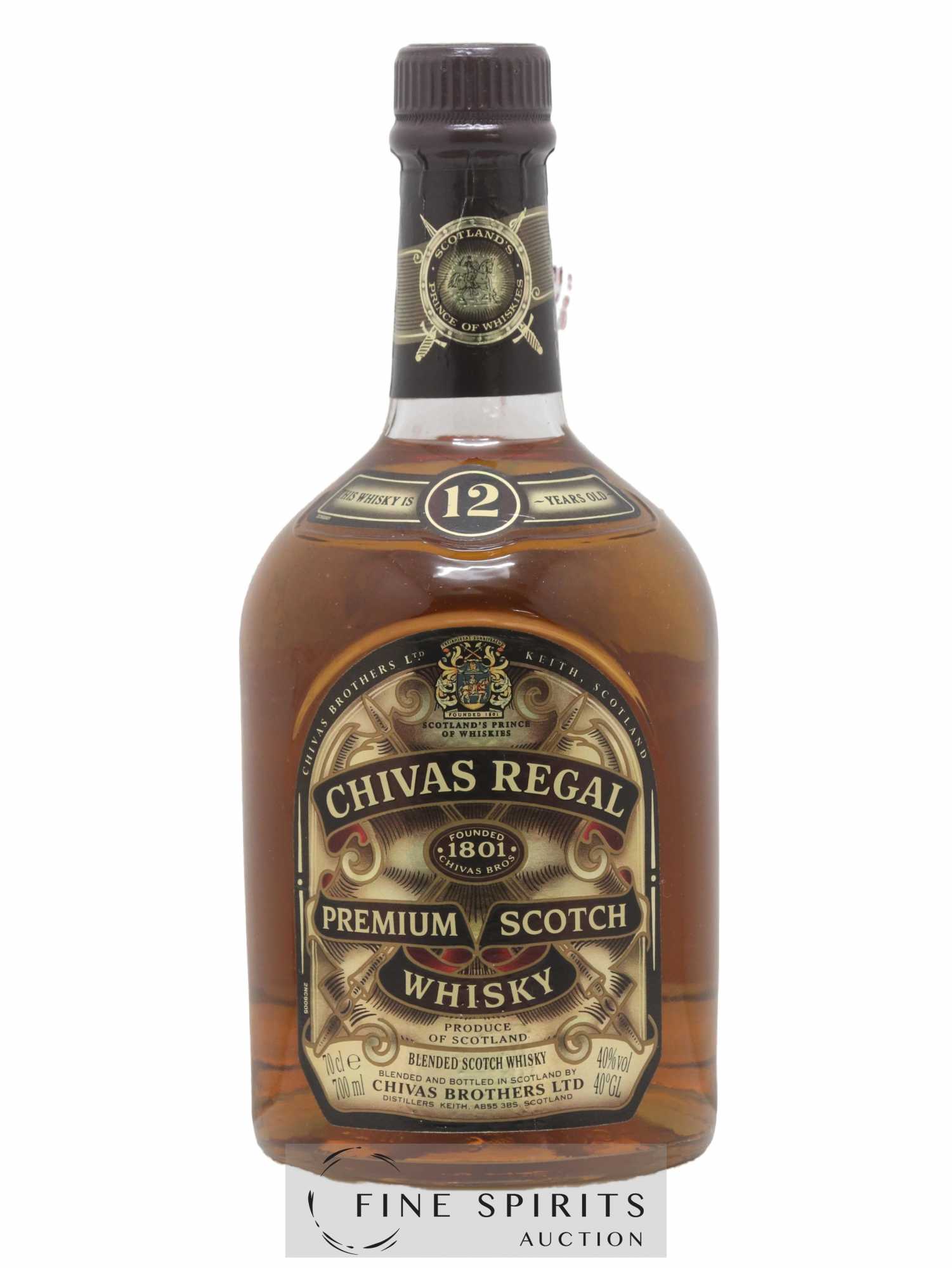 Chivas Regal 12 years Of. Premium Scotch 70cl.