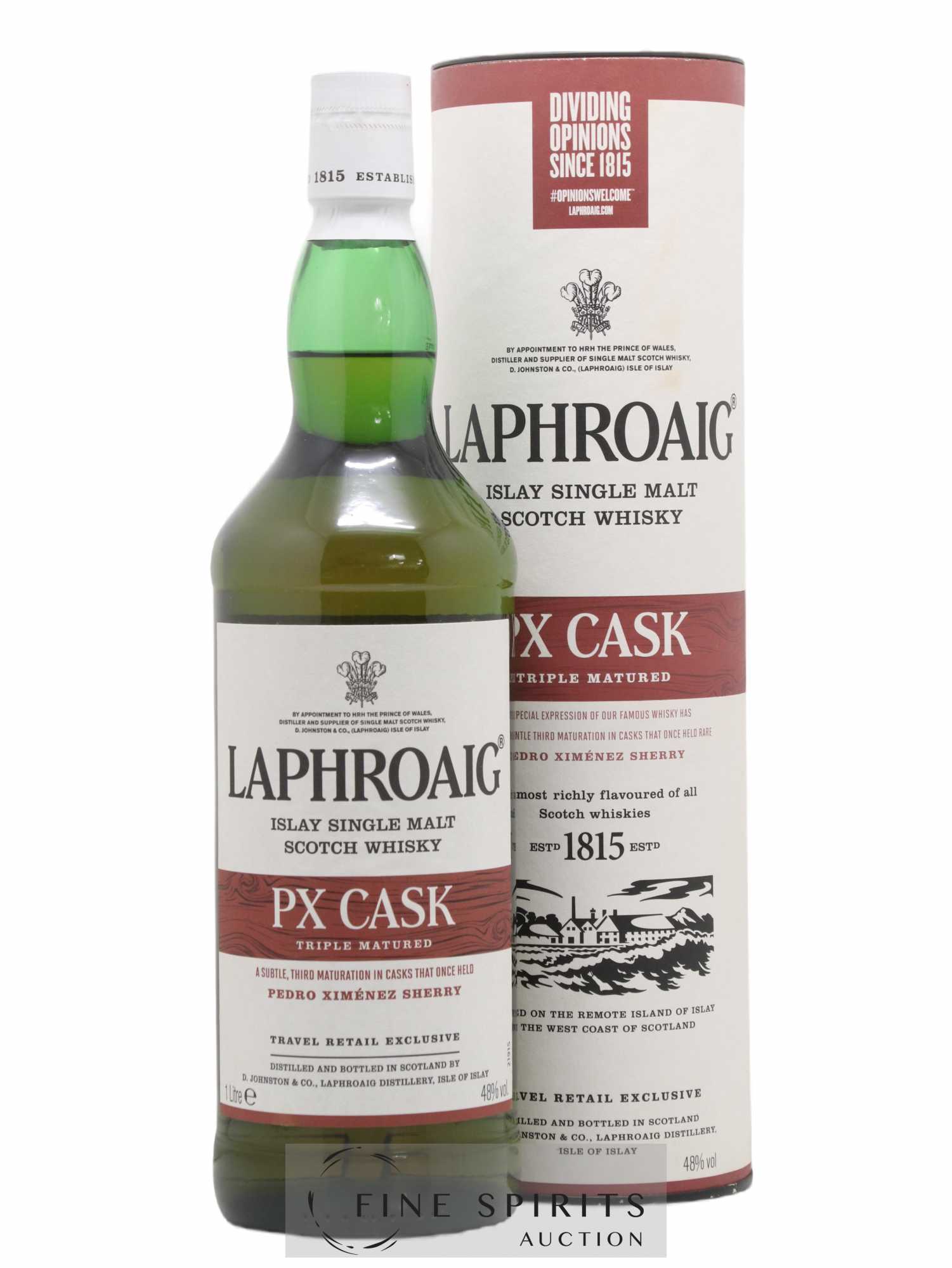 Laphroaig Of. PX Cask Triple Matured Travel Retail Exclusive