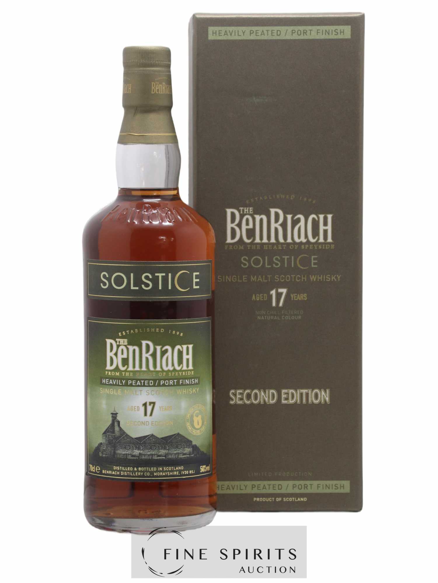 Benriach 17 years Of. Solstice Second Edition