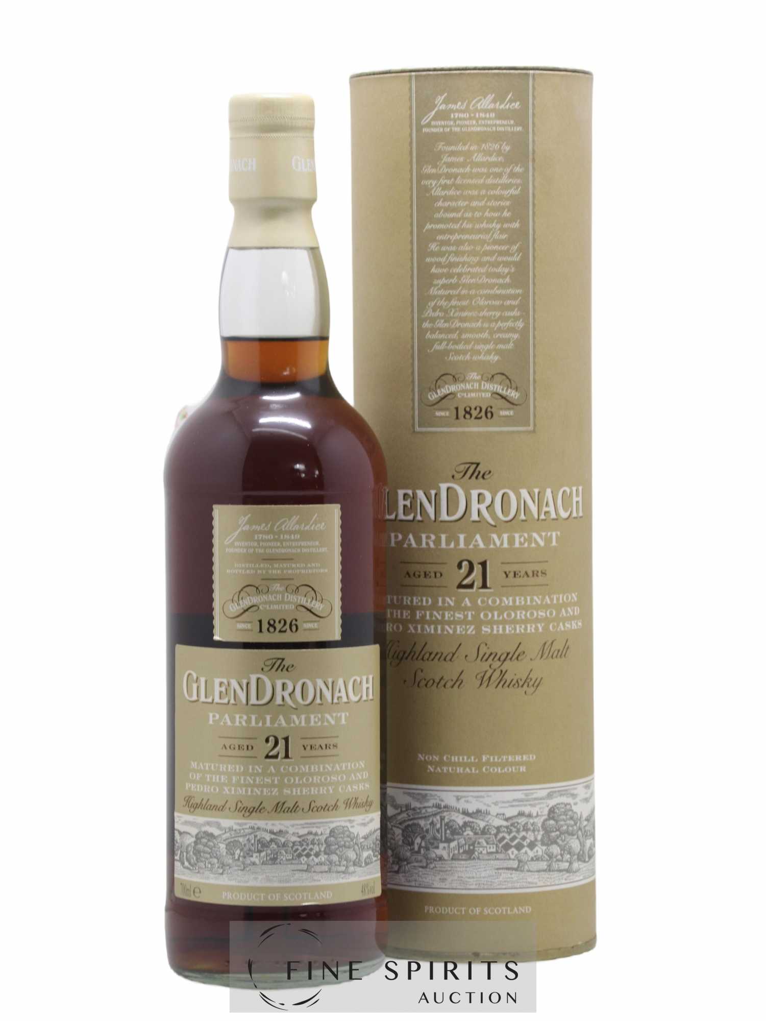 The Glendronach 21 years Of. Parliament