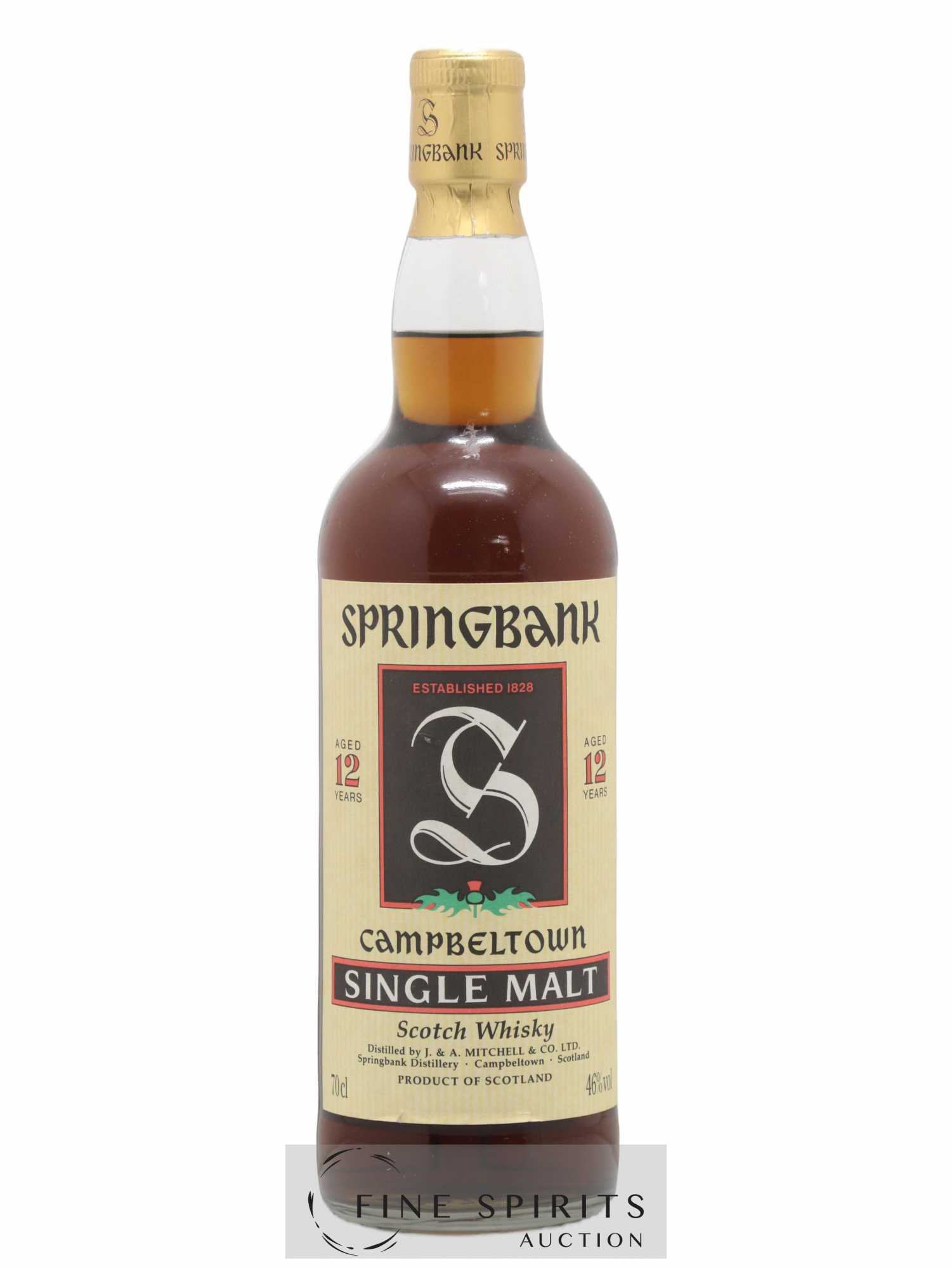 Springbank 12 years Of. Green Thistle Auxil