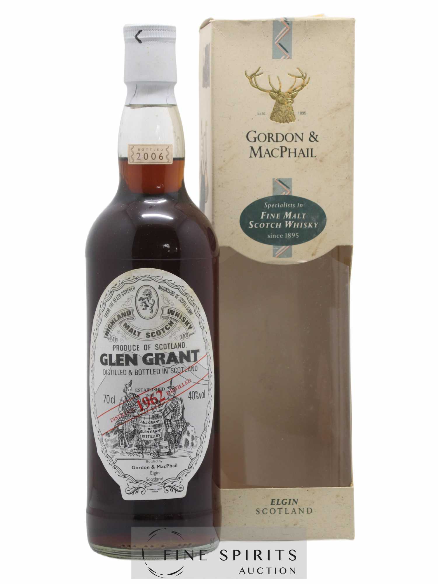 Glen Grant 1962 Gordon & MacPhail bottled 2006