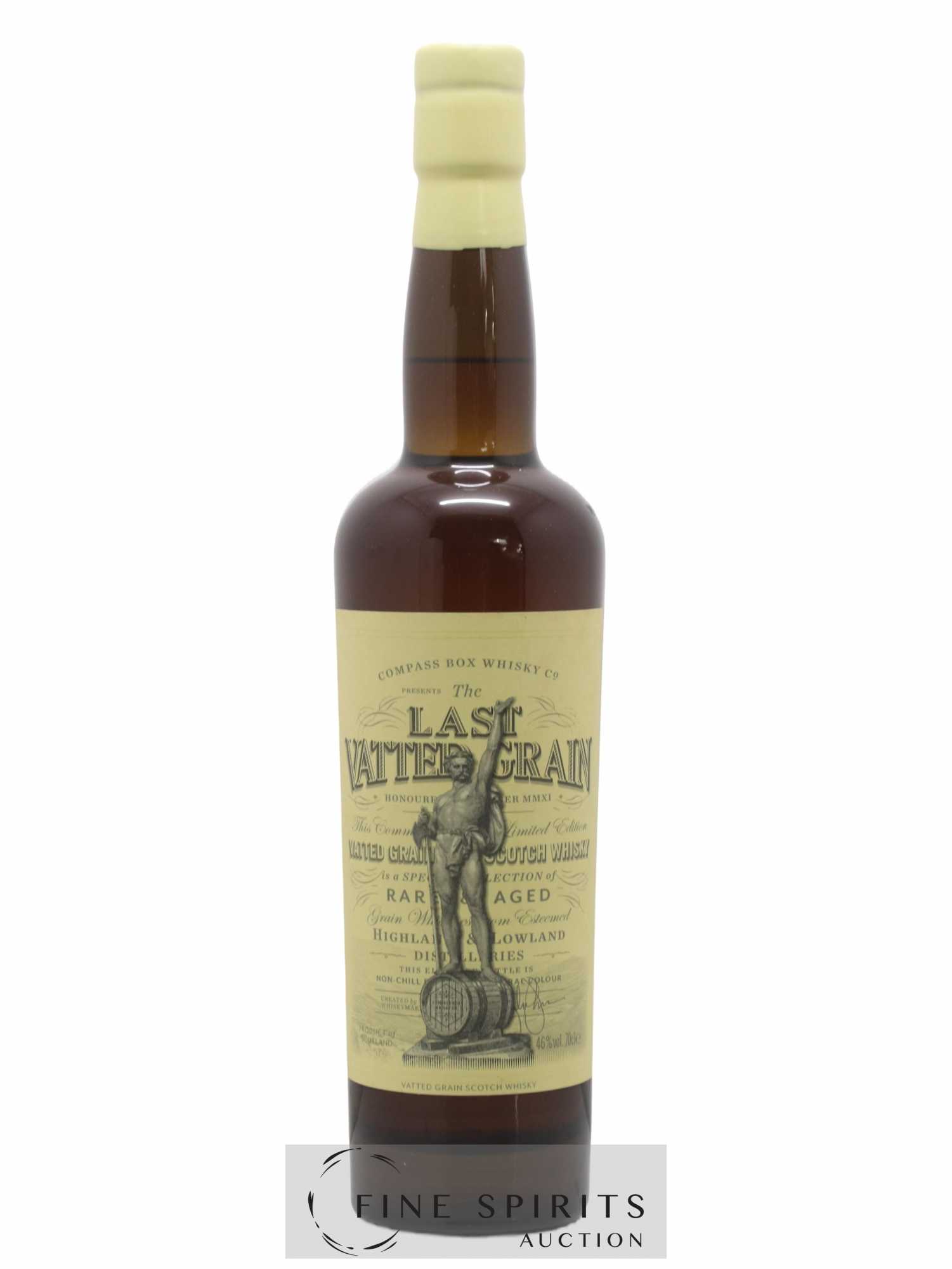 The Last Vatted Grain Compass Box bottled 2011 Limited Edition of 297 bottles