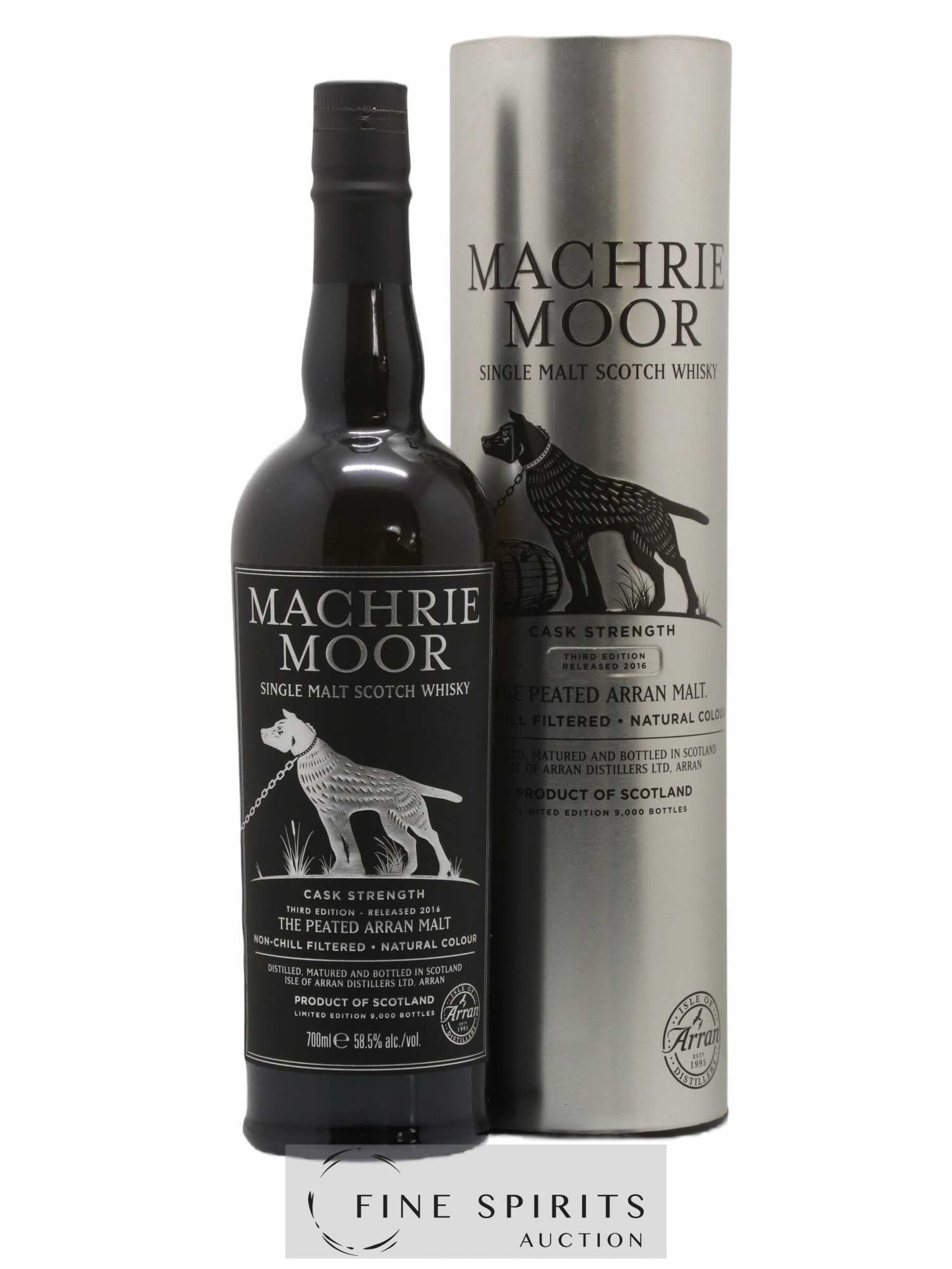 Arran Of. Machrie Moor Cask Strength Third Edition - One of 9000 - Release 2016 Limited Edition