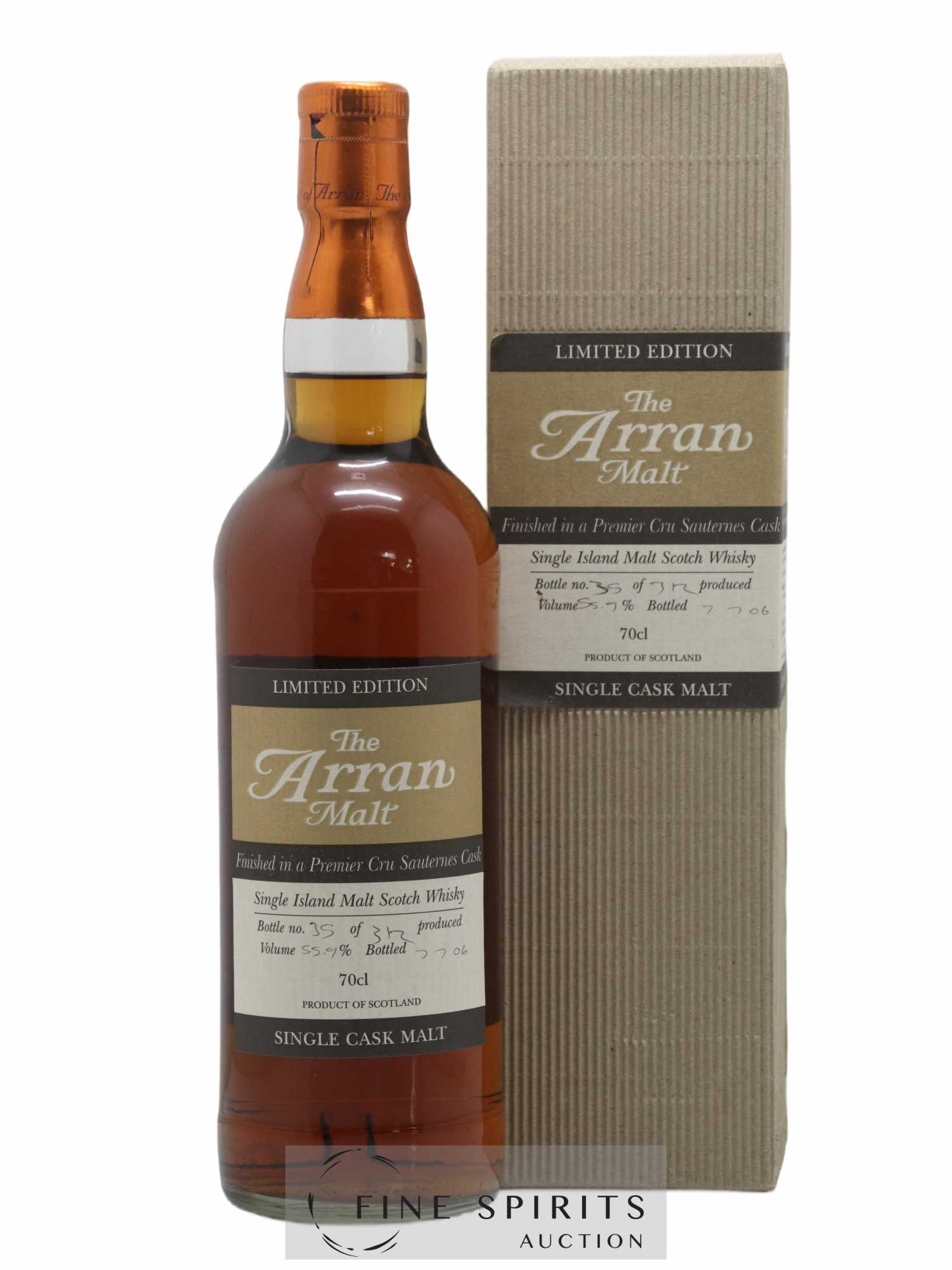 Arran Of. Sauternes Finished One of 312 - bottled 2006 Limited Edition