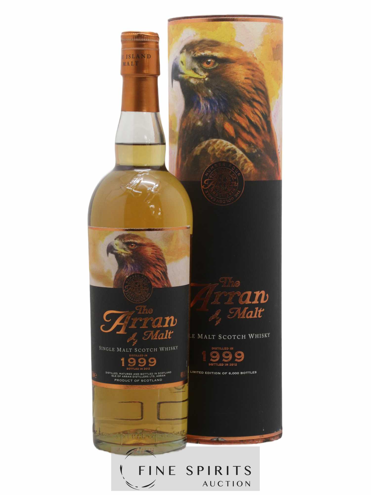 Arran 1999 Of. The Golden Eagle One of 6000 - bottled 2012 Limited Edition