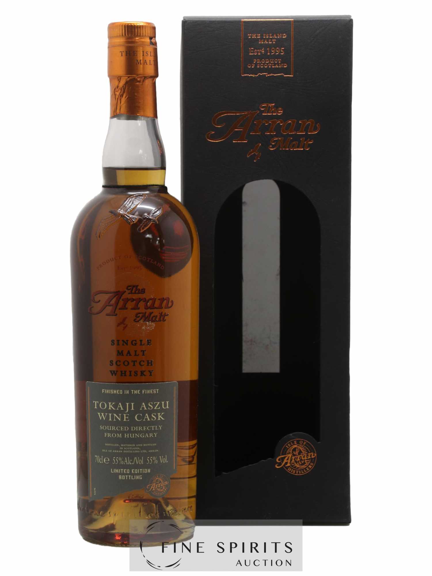 Arran 8 years Of. Tokaji Aszu Finished One of 7320 - bottled 2007 Limited Edition