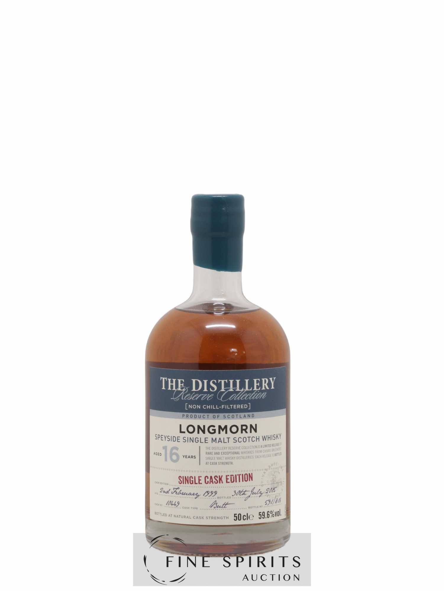 Longmorn 16 years 1999 Of. Cask n°10449 - One of 816 - bottled 2015 Single Cask Edition