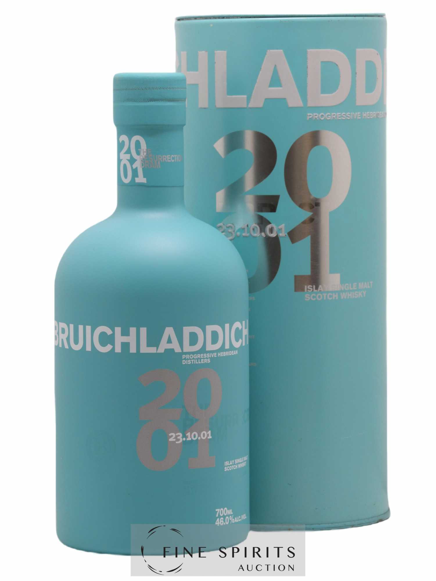 Bruichladdich 2001 Of. The Resurrection Dram One of 24000 - bottled 2008