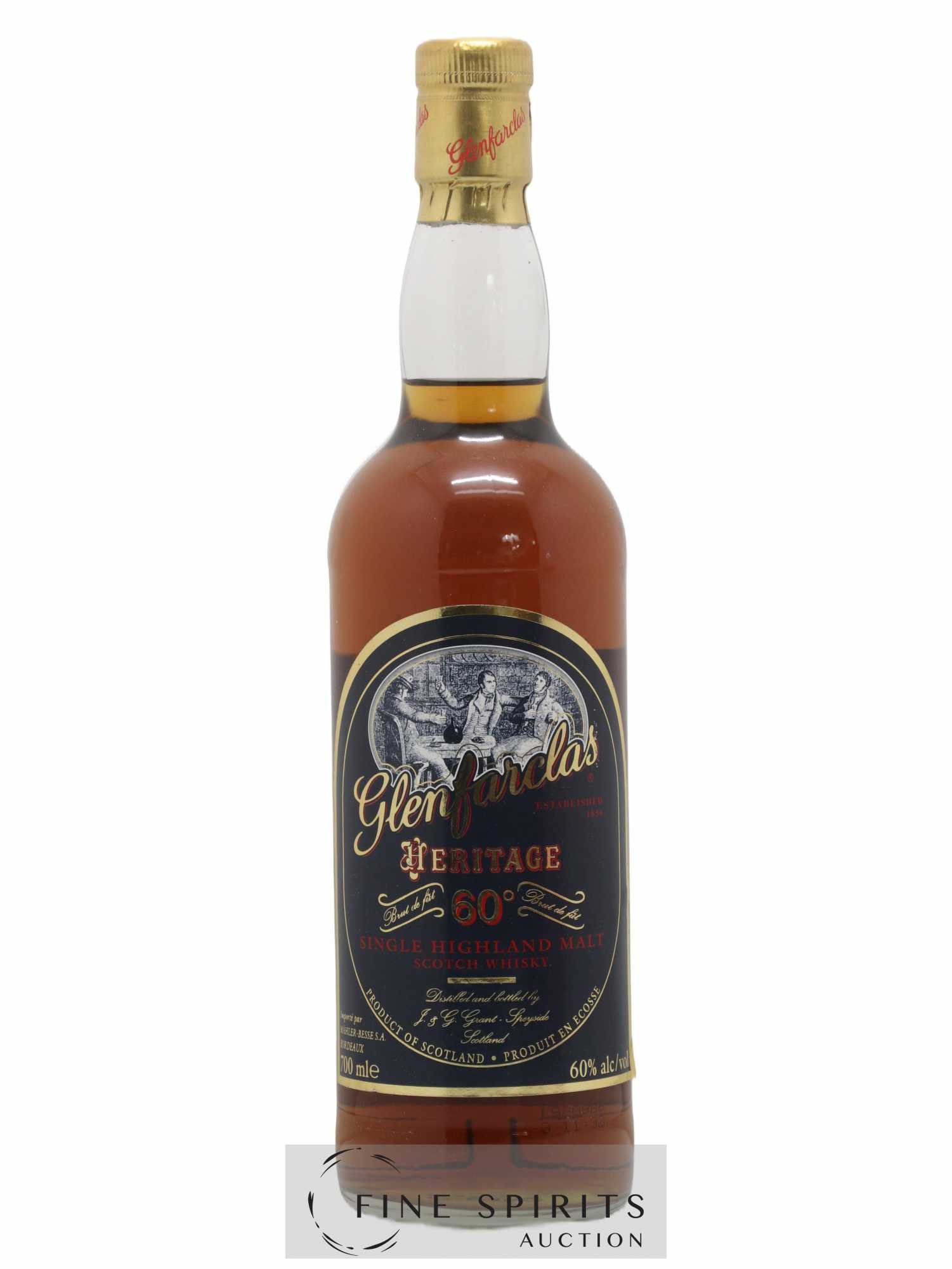 Glenfarclas Of. Heritage 60° Brut de Fût Mahler-Besse