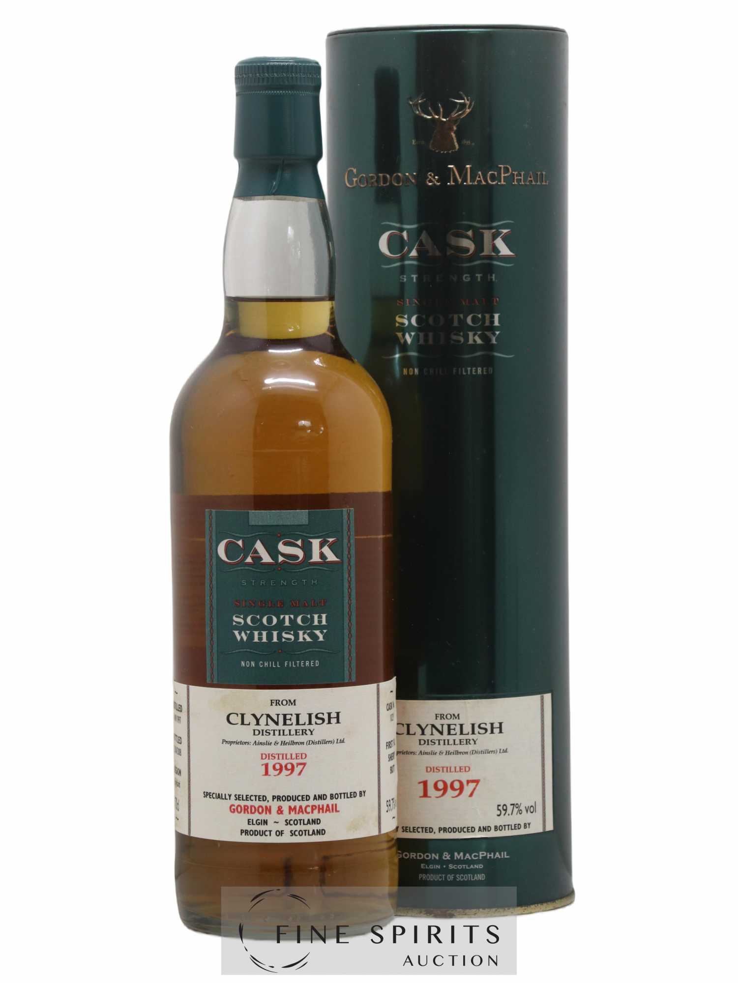 Clynelish 1997 Gordon & MacPhail Cask Strength Cask n°10229 - bottled 2008