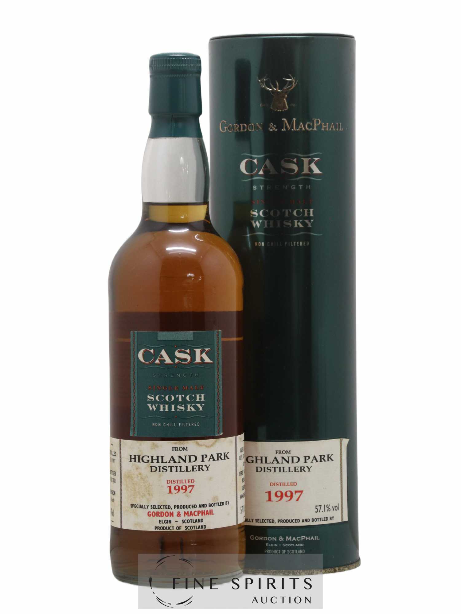 Highland Park 1997 Gordon & Macphail Cask Strength Casks n°5825.6.7.8 - bottled 2008