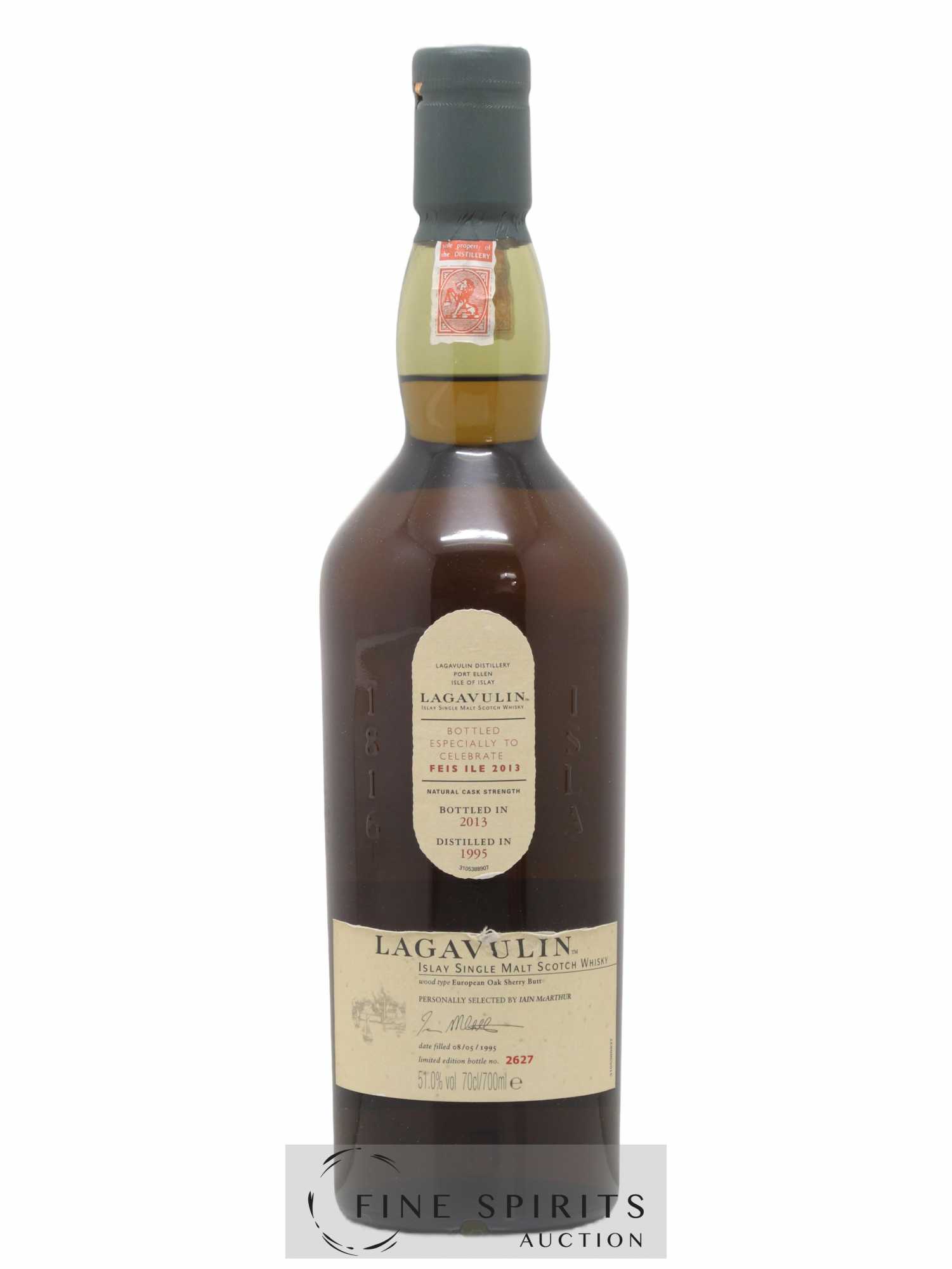 Lagavulin 17 years 1995 Of. bottled 2013 Feis Ile 2013 Limited Edition