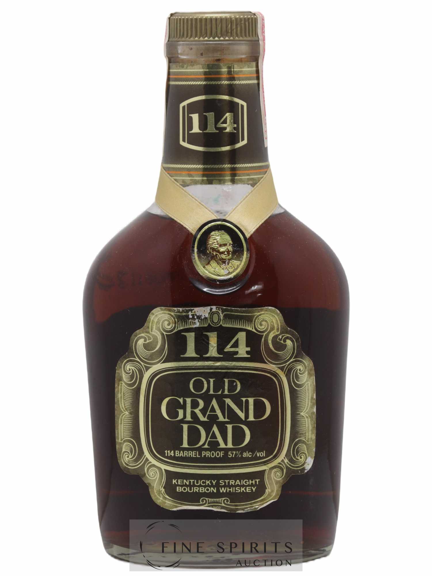 Old Grand Dad Of. 114 Barrel Proof