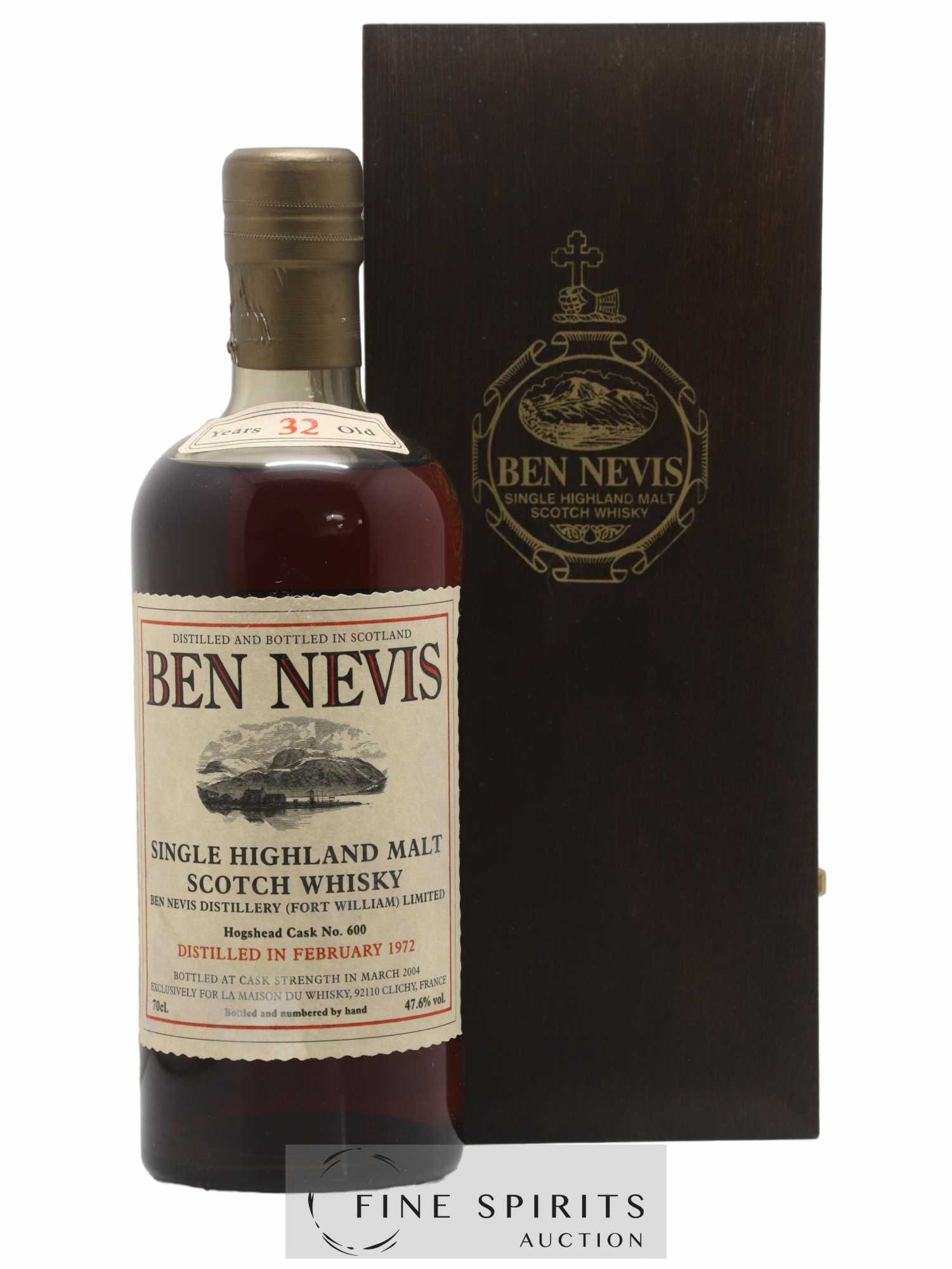 Ben Nevis 32 years 1972 Of. Hogshead Cask n°600 - bottled 2004 LMDW