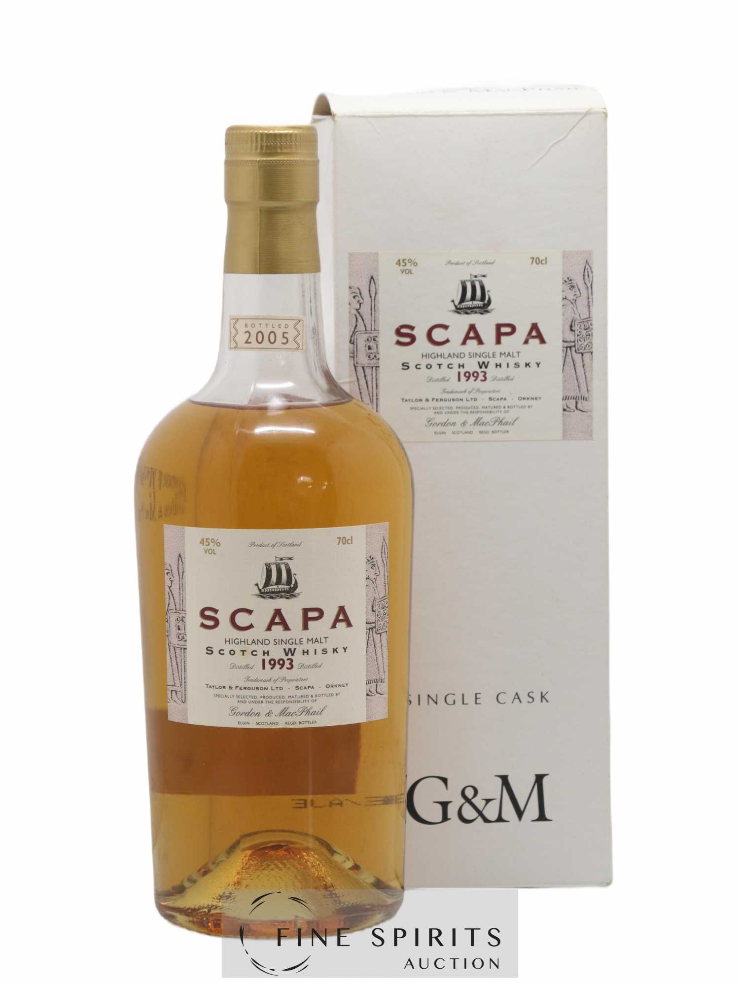 Scapa 1993 Gordon & MacPhail bottled 2005